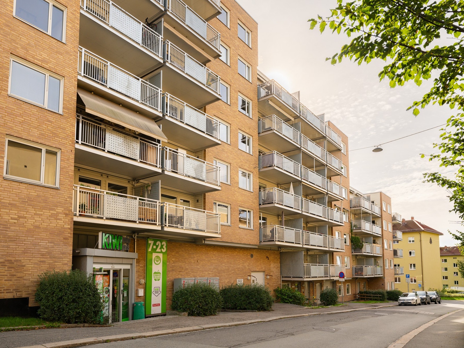 Moderne fasade. Galleribilde