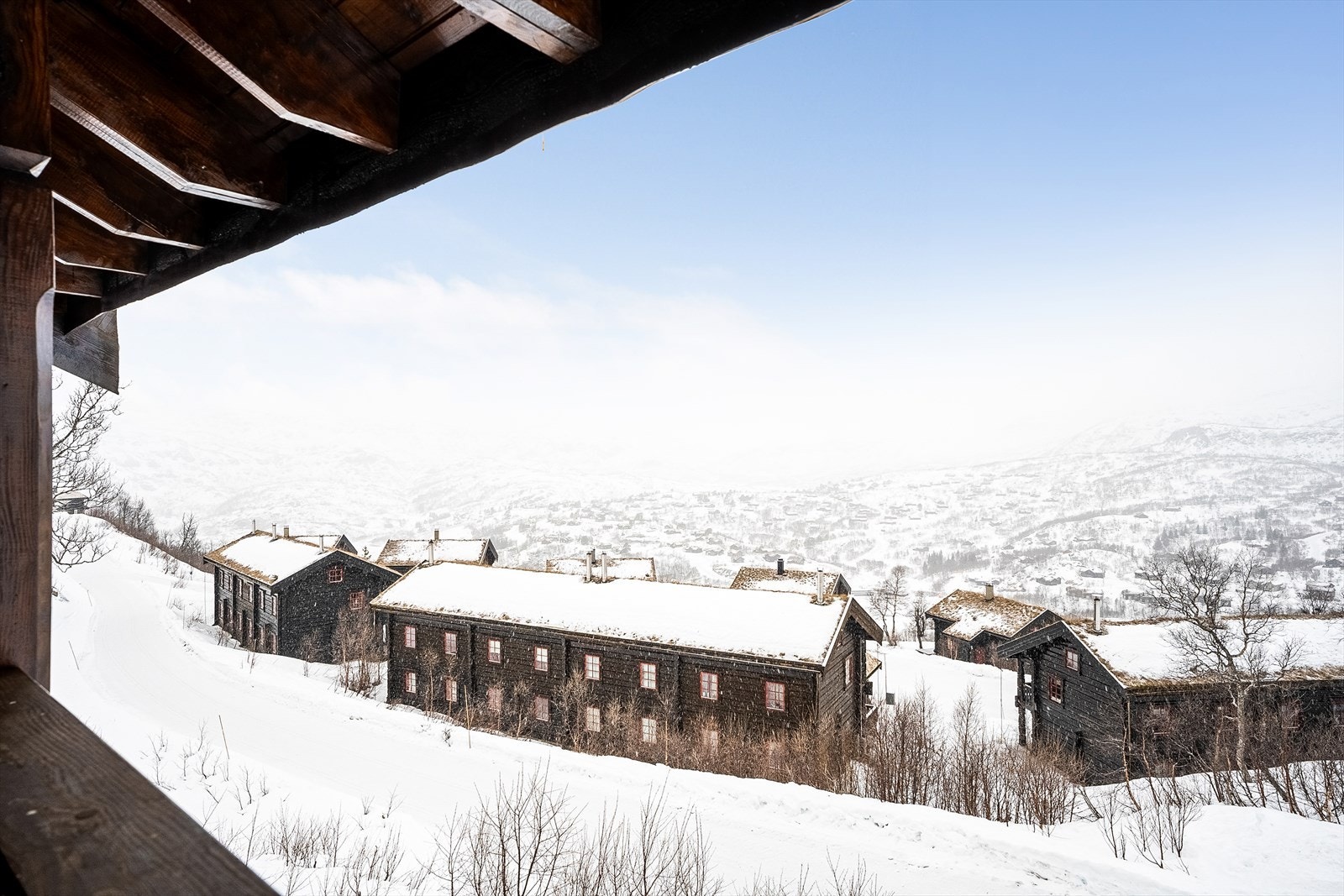 Kort avstand til Haukelig skisenter og langrennsløypene Galleribilde