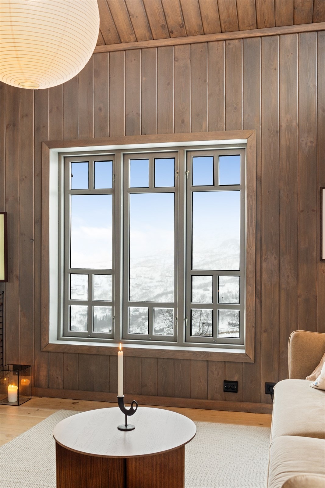 Nydelig utsikt fra stuen Galleribilde