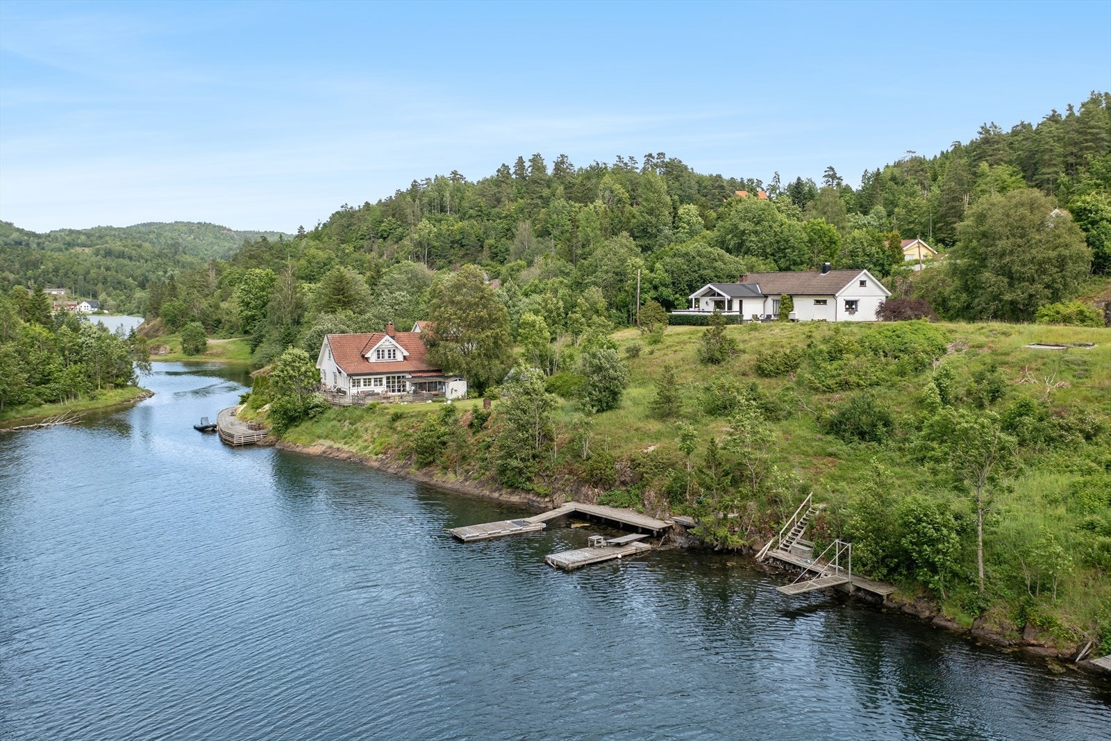 Idyllisk og landlig beliggenhet Galleribilde