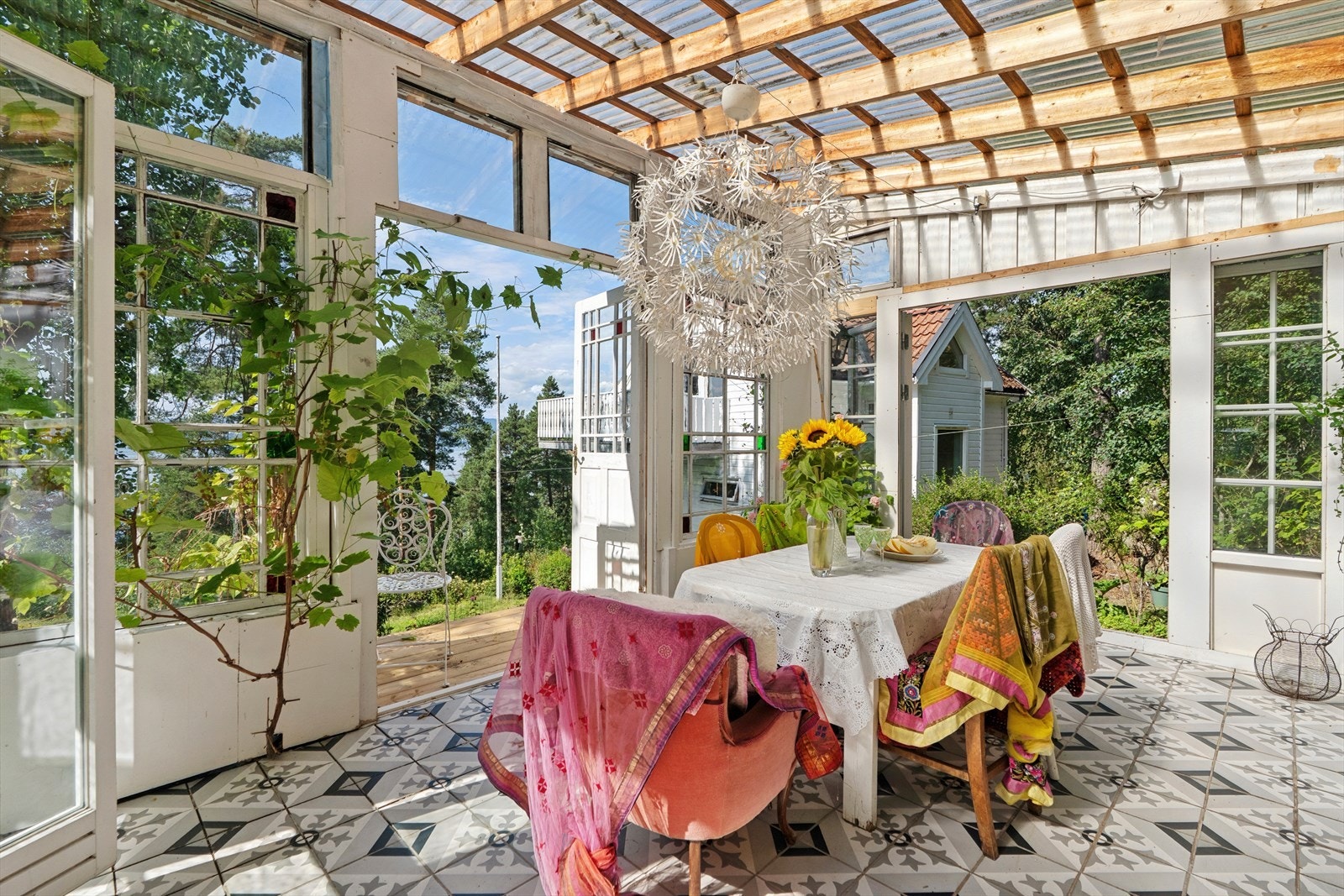 Innlagt strøm. Innlagt vann til vask. Galleribilde