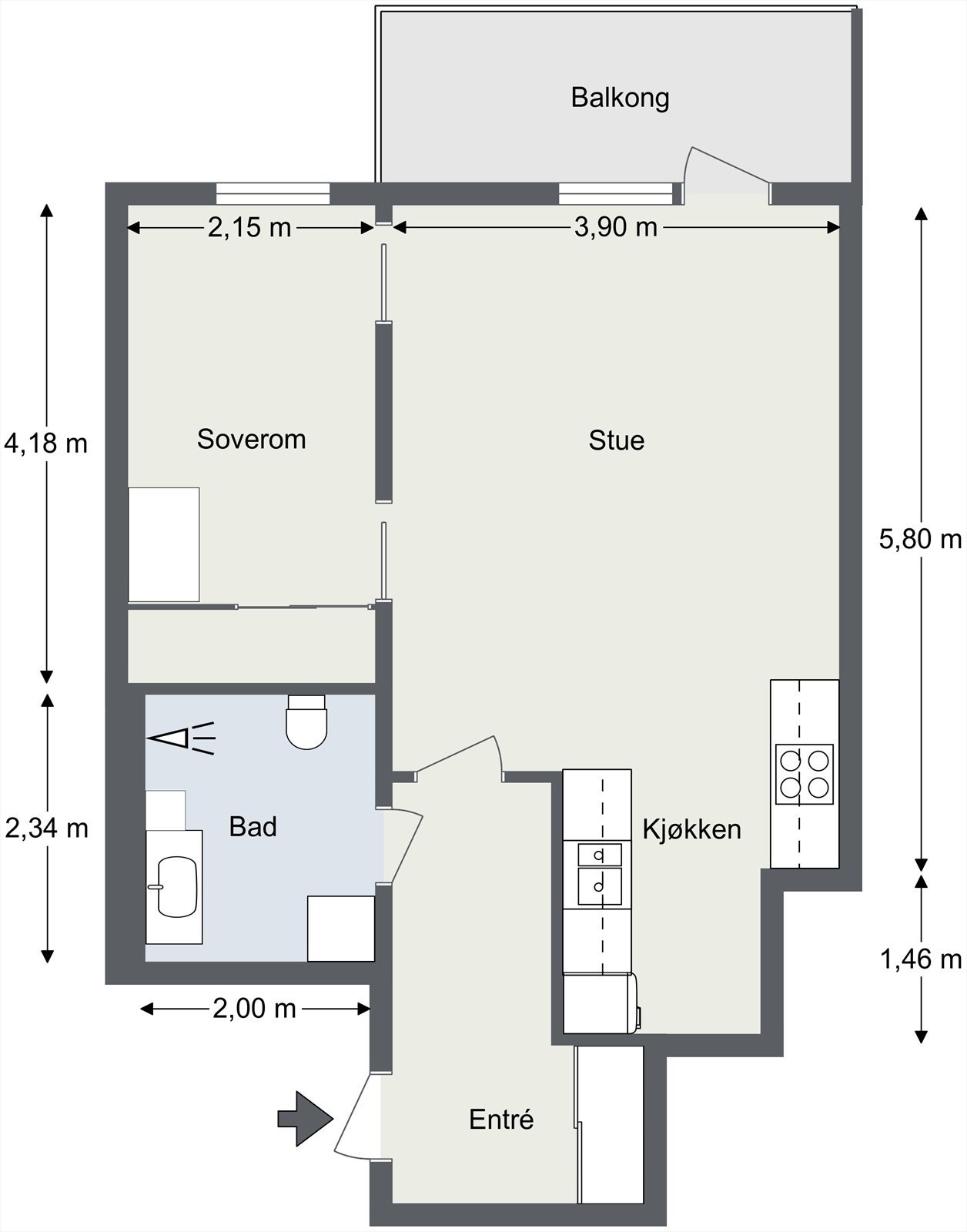 Plantegning. Galleribilde