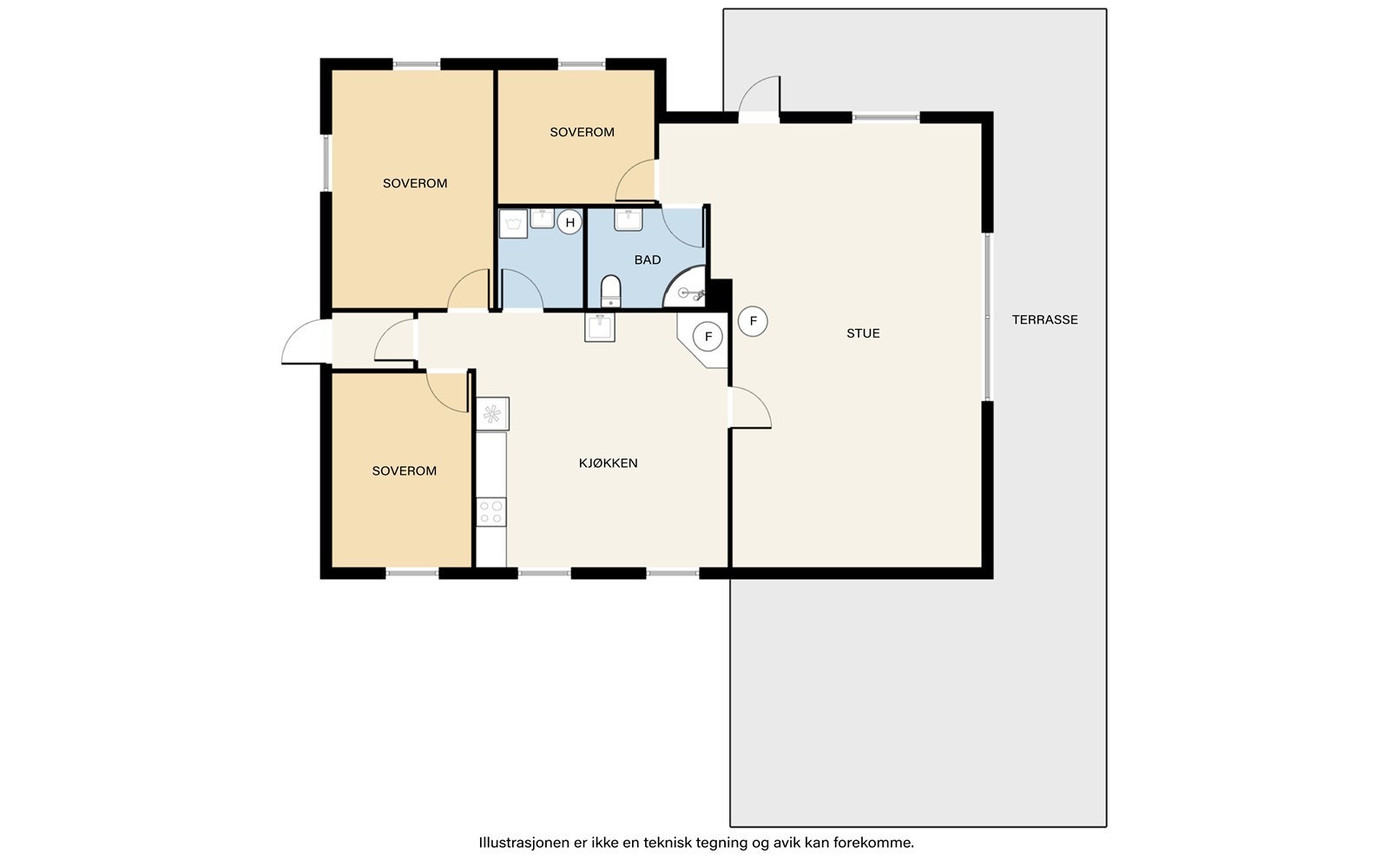 Plantegning. Galleribilde