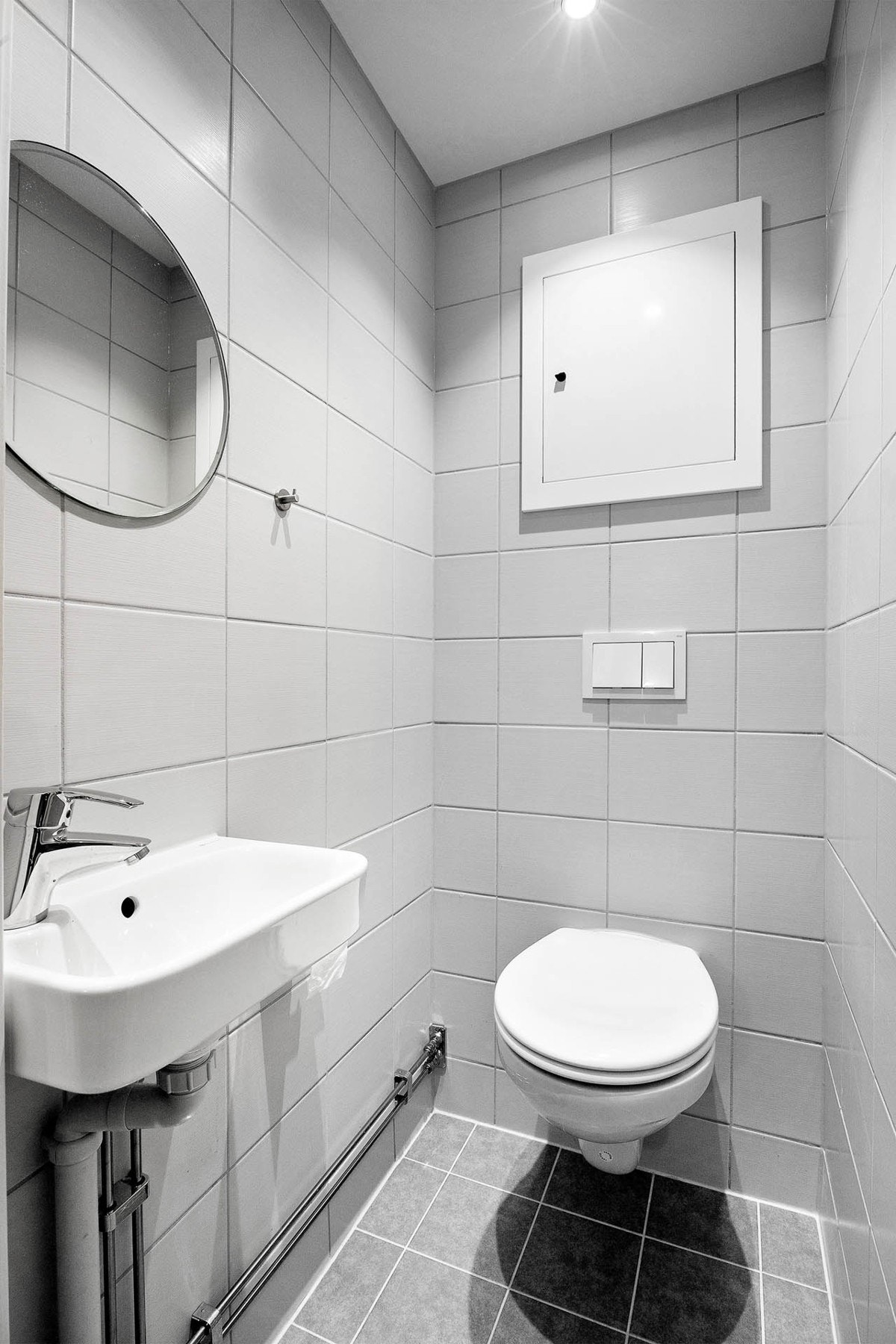 Separat WC også rehabilitert i regi borettslaget Galleribilde