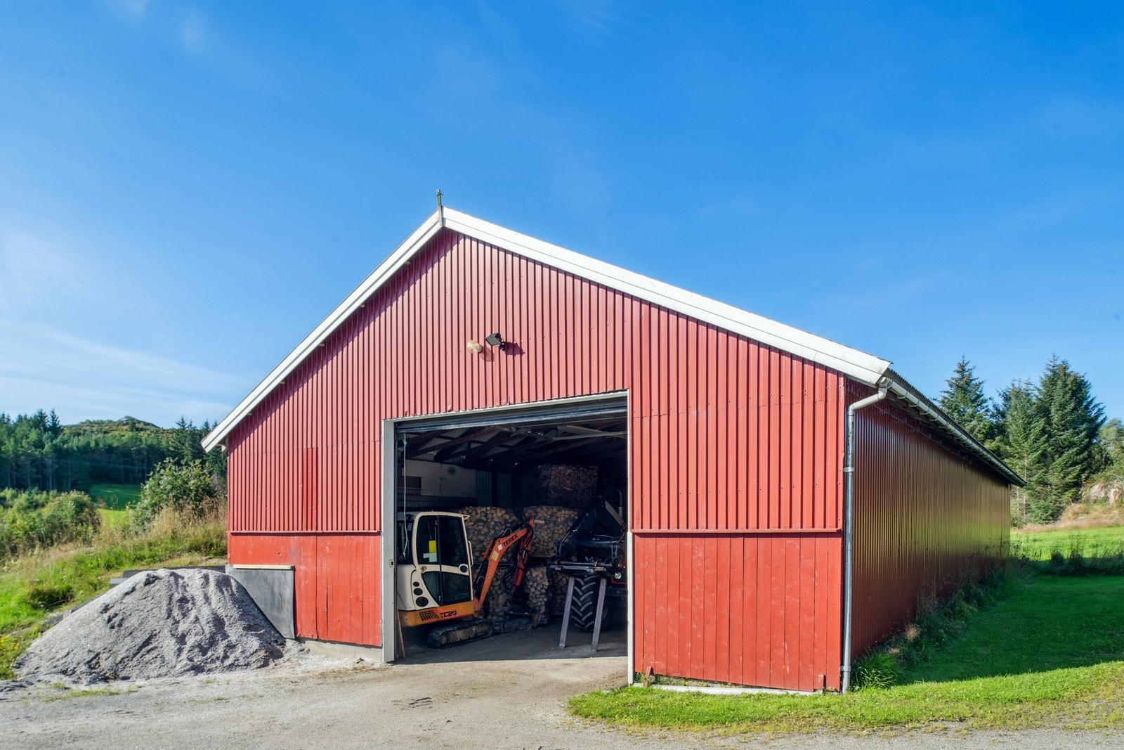 Redskapsbygg Galleribilde