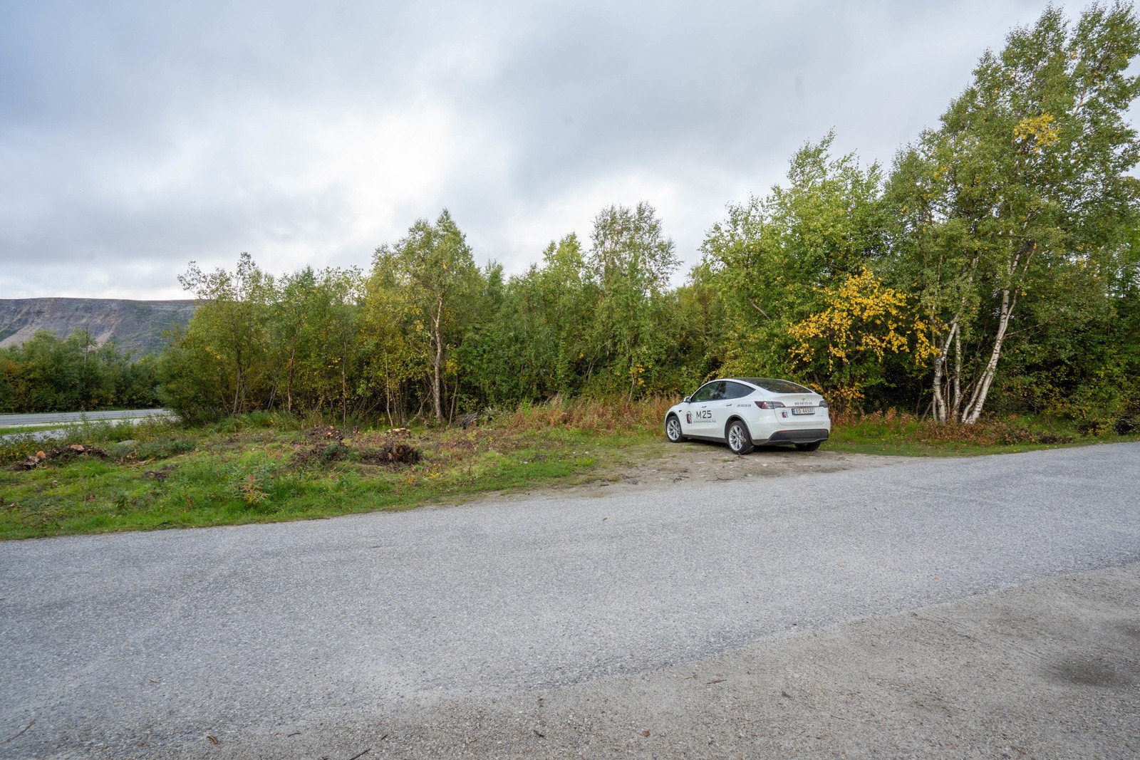 Tomten sett mot vest Galleribilde