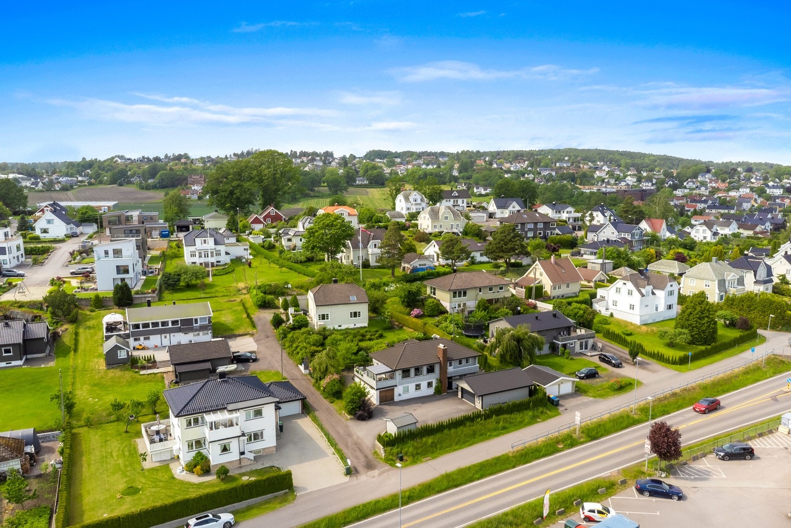 Godt etablert boligområde med umiddelbar nærhet til butikker Galleribilde