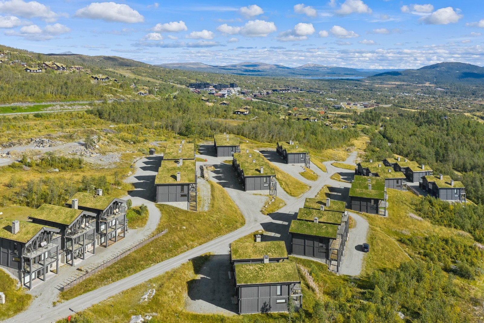 Det er lagt stor vekt på høy kvalitet i både innvendige og utvendige materialvalg. Galleribilde
