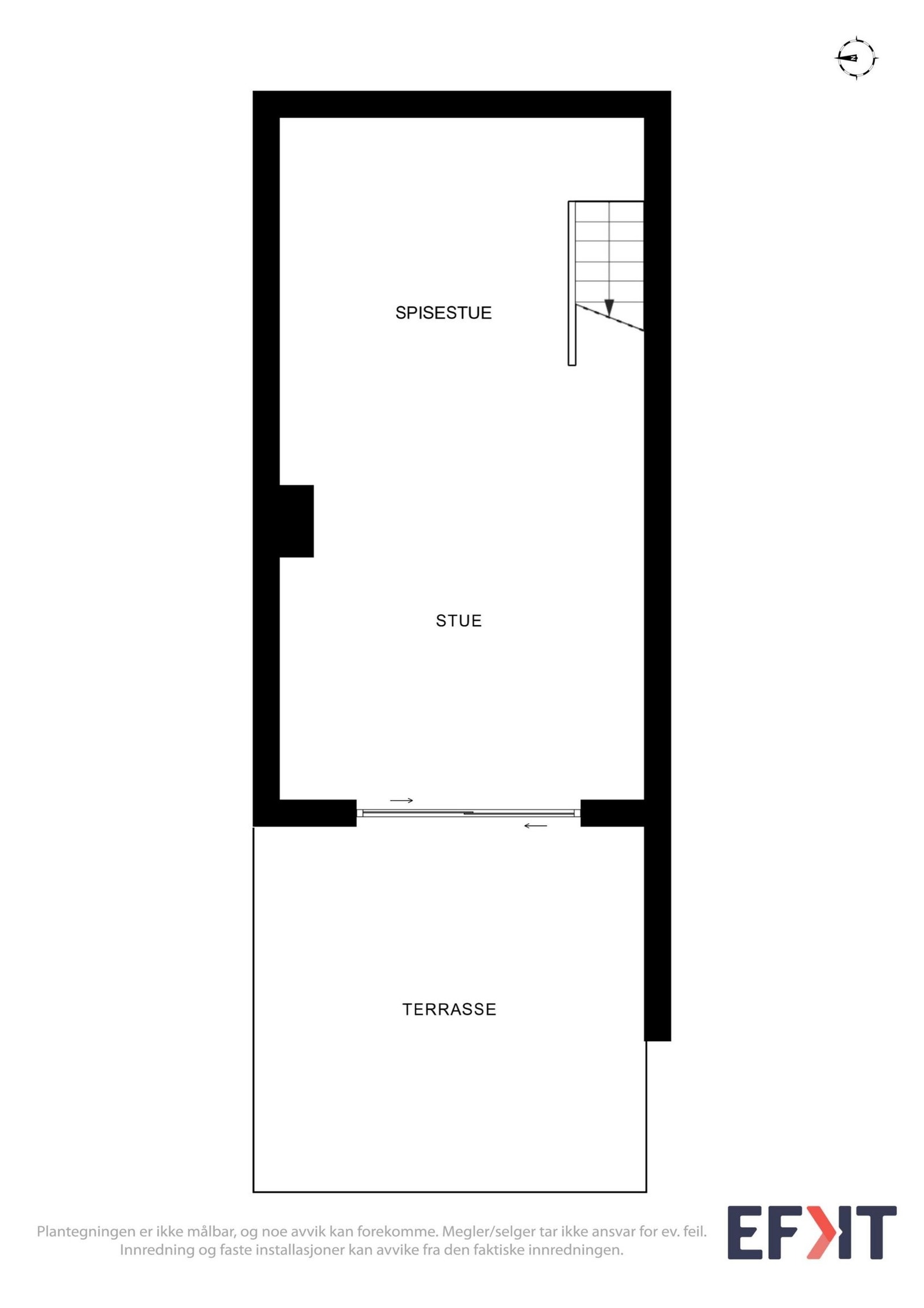 Plantegning u. etasje Galleribilde
