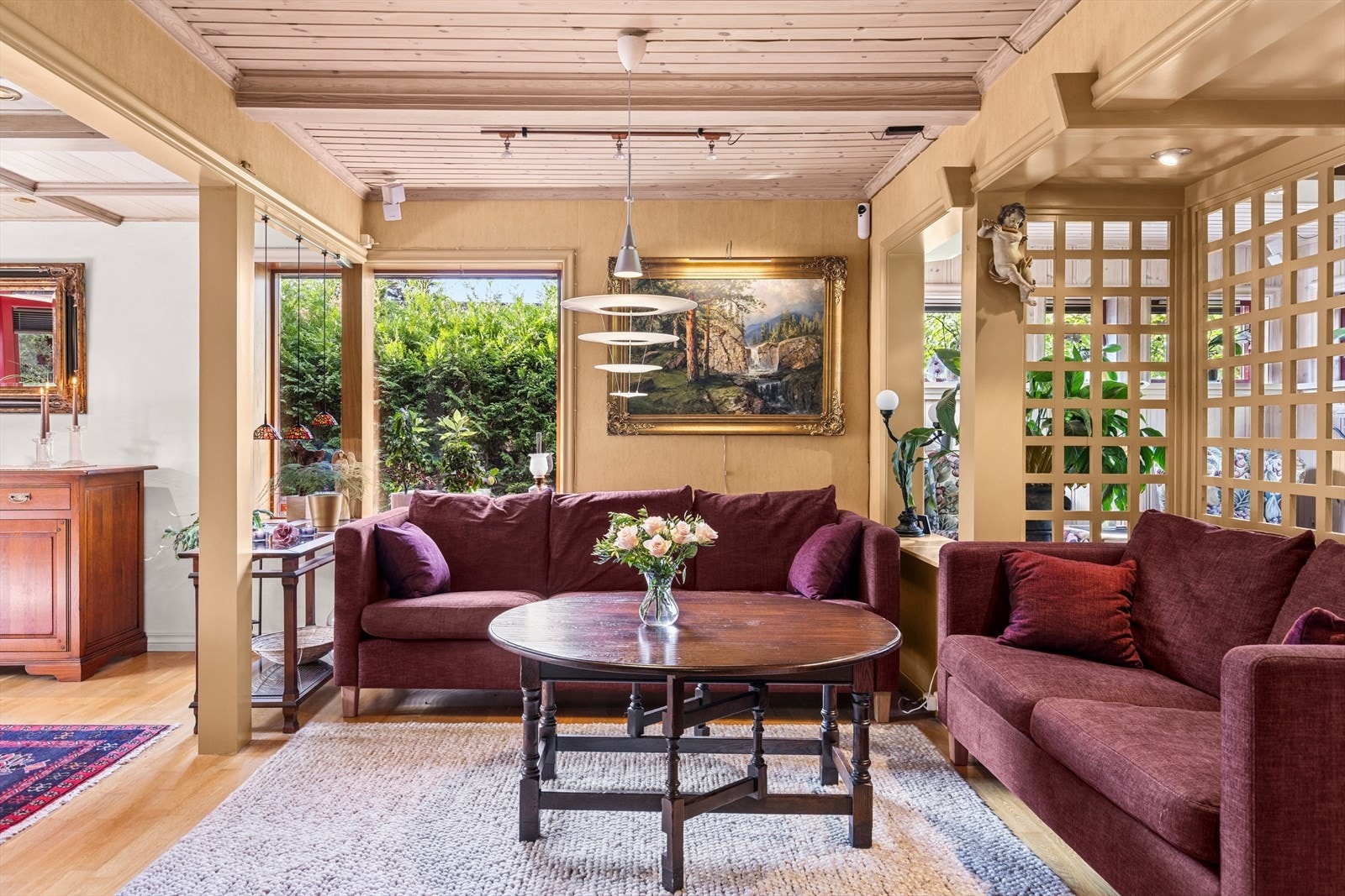 Smarte avdelinger gjør at innredningen gir gode soner. Galleribilde