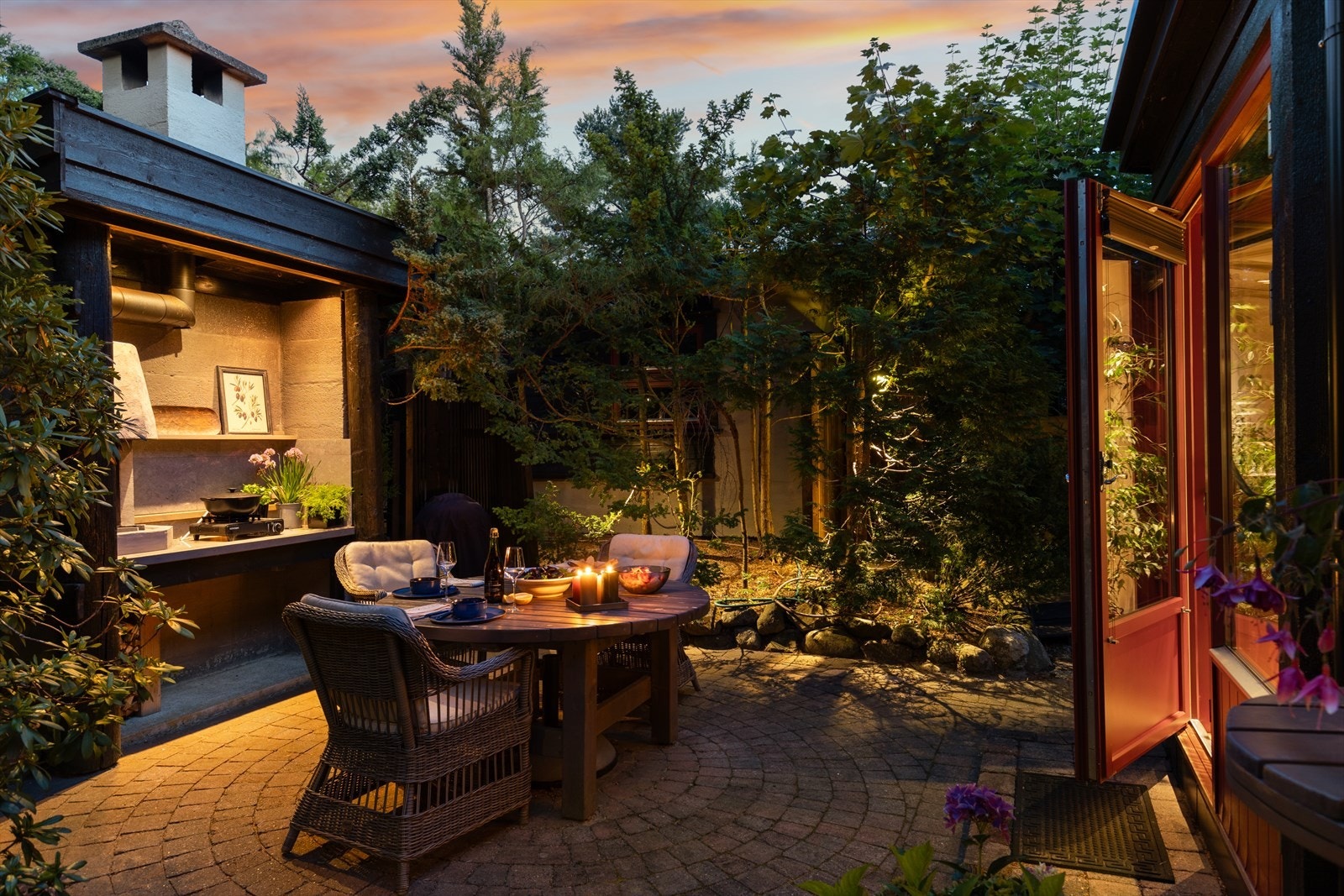 Kveldsstemning Galleribilde