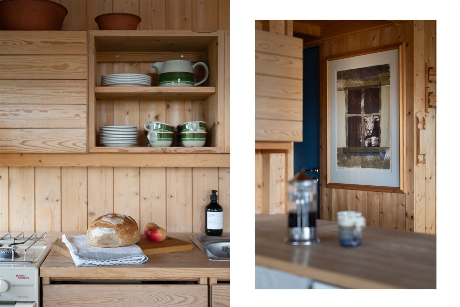 Praktisk og original Ålhytta kjøkkeninnredning Galleribilde