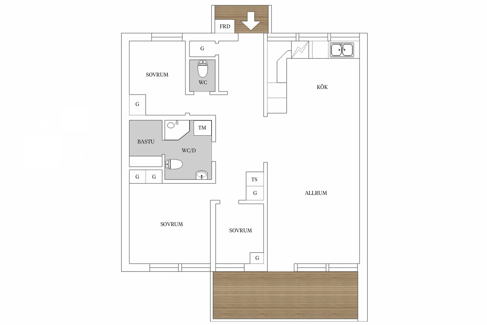 Planskiss Galleribilde