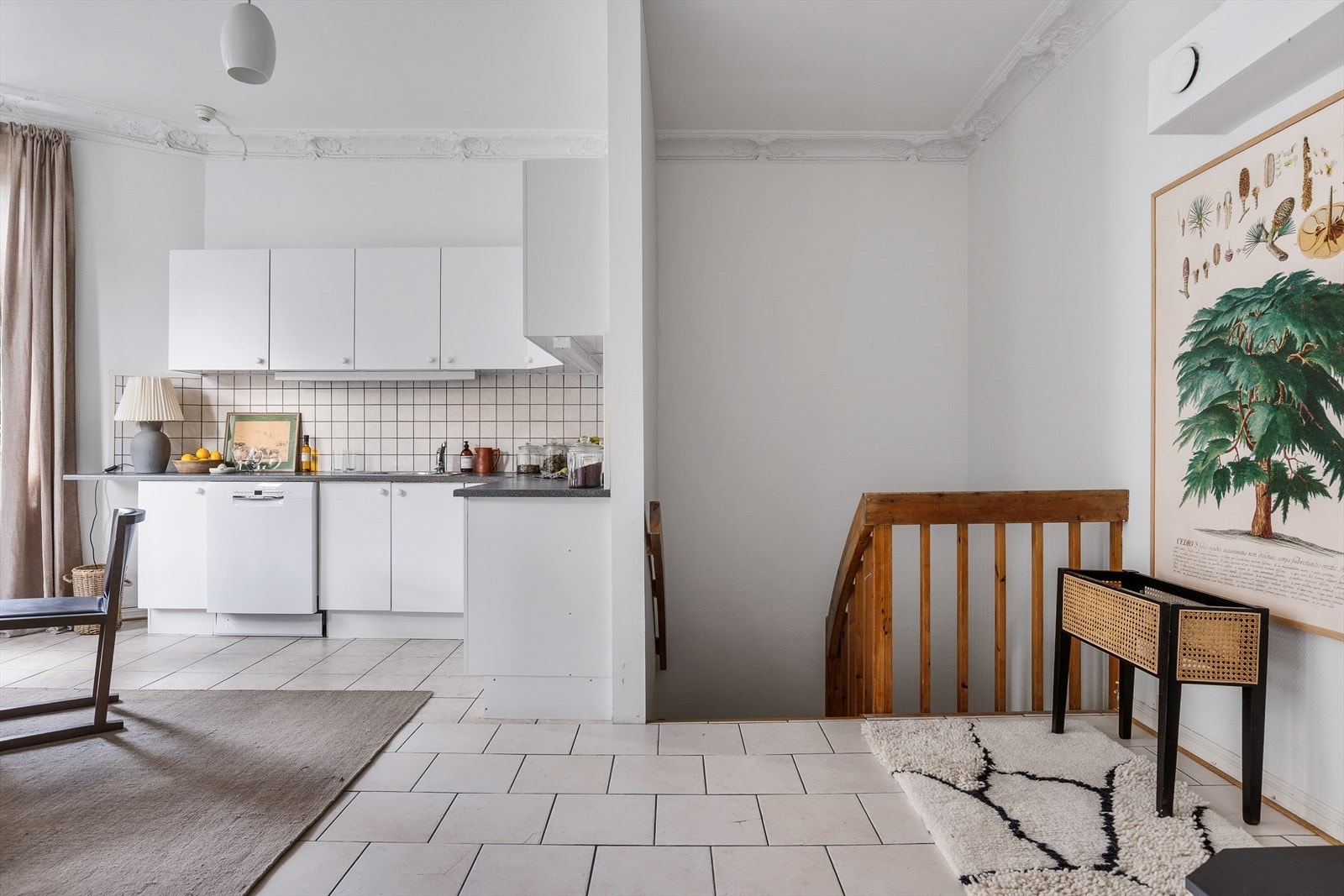 Trapp ned til kjeller. Galleribilde