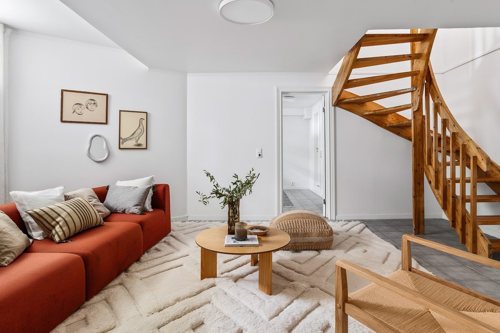 I underetasjen er det en kjellerstue. Galleribilde