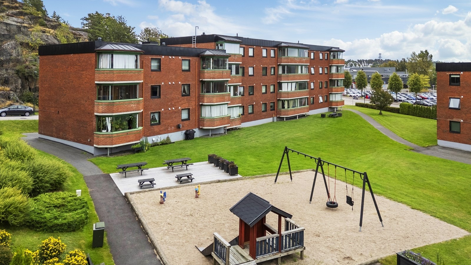 Fine fellesarealer i borettslaget Galleribilde