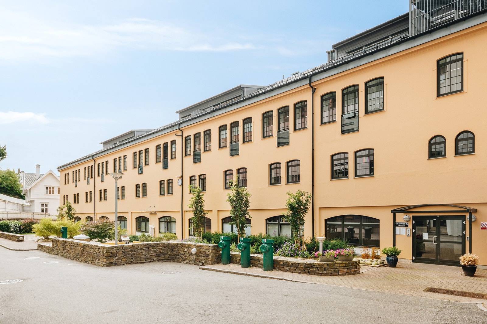 Historiske Kalfarveien 80 som en gang var Hansa bryggeri Galleribilde