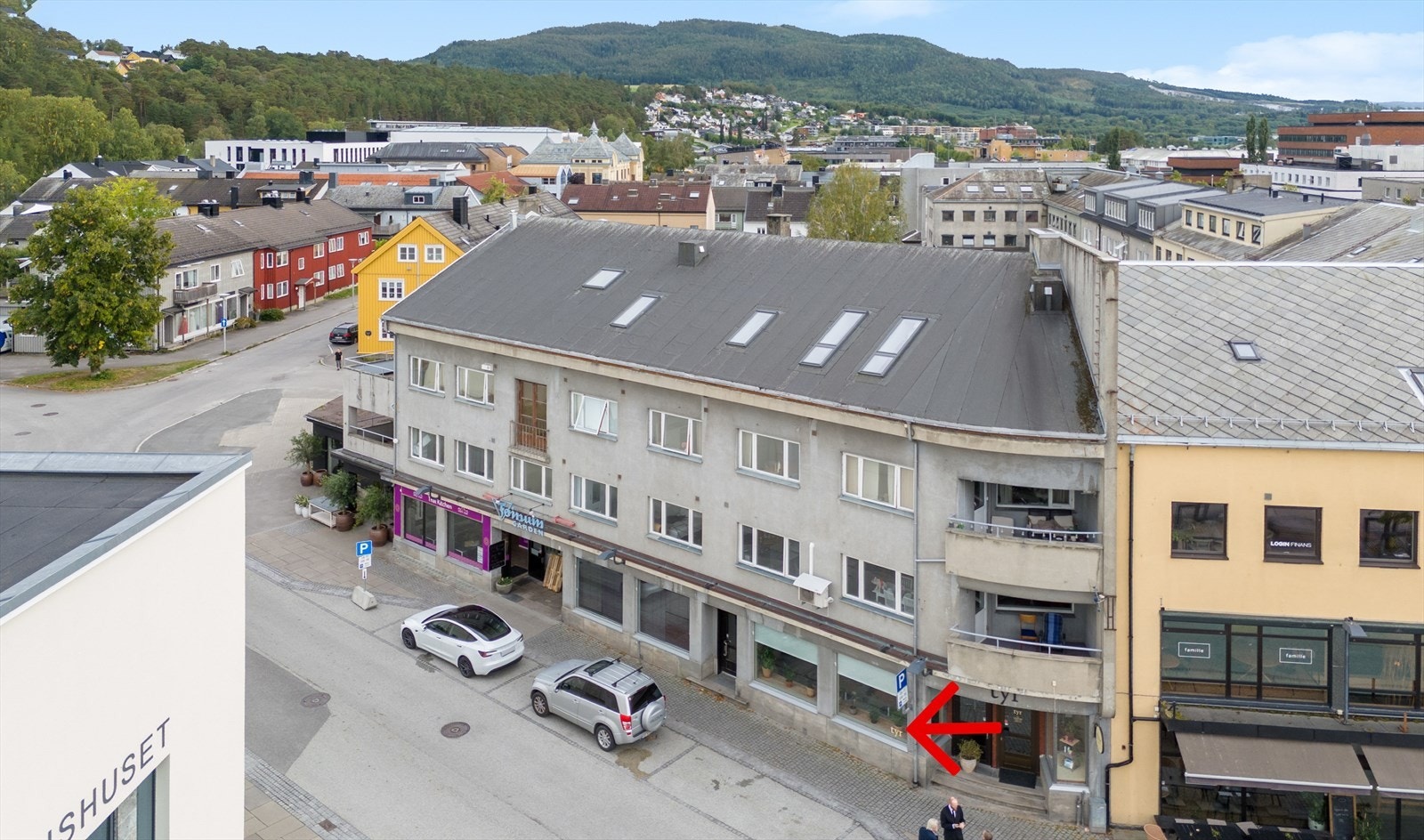 Velkommen til næringsseksjon 1 i Elvegata 1 Galleribilde