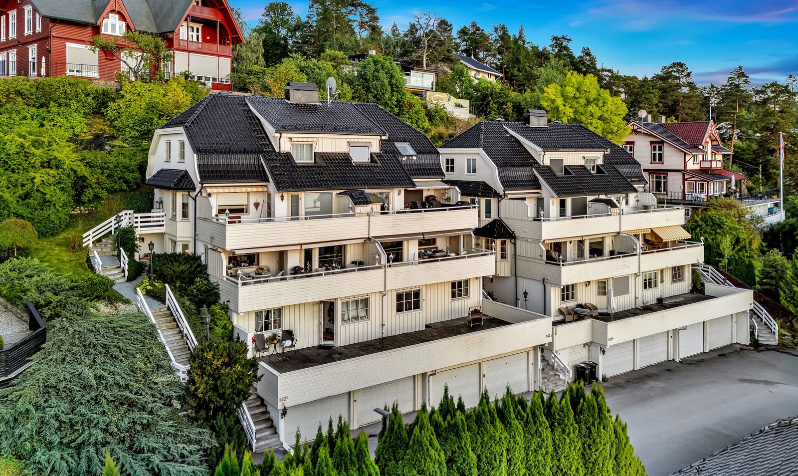 Sameiet har en luftig og solrik beliggenhet | Trivelig naboskap Galleribilde