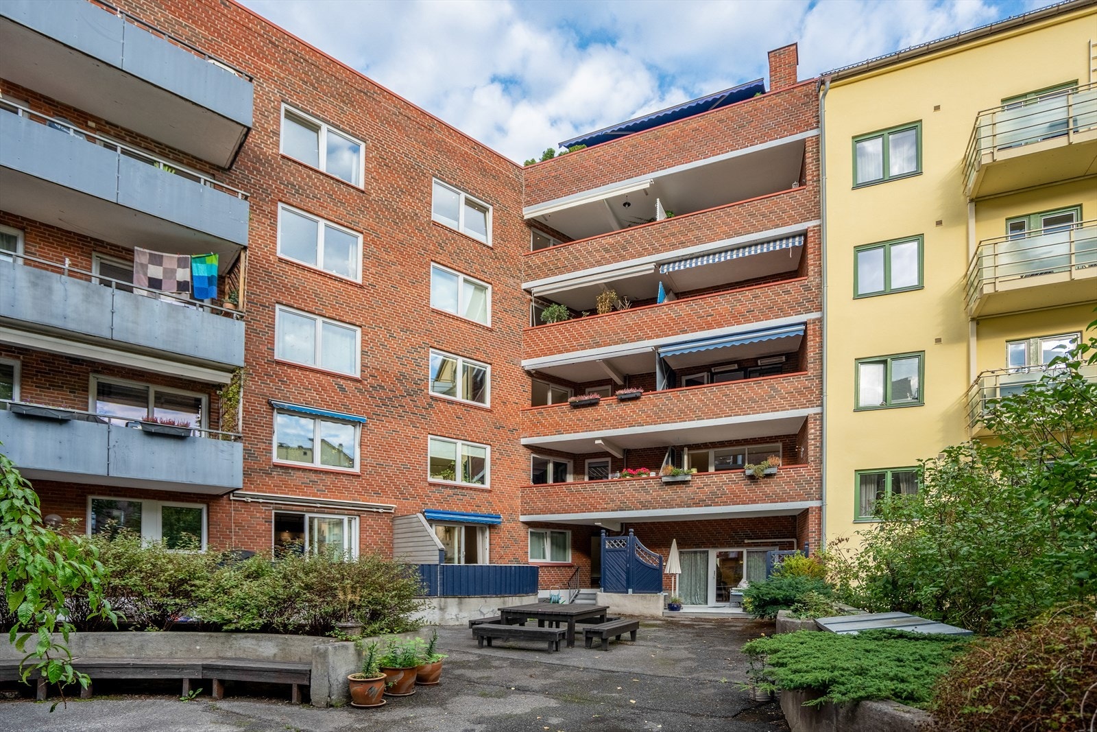 Det ble gjennomført fasaderehabilitering i 2024. Galleribilde