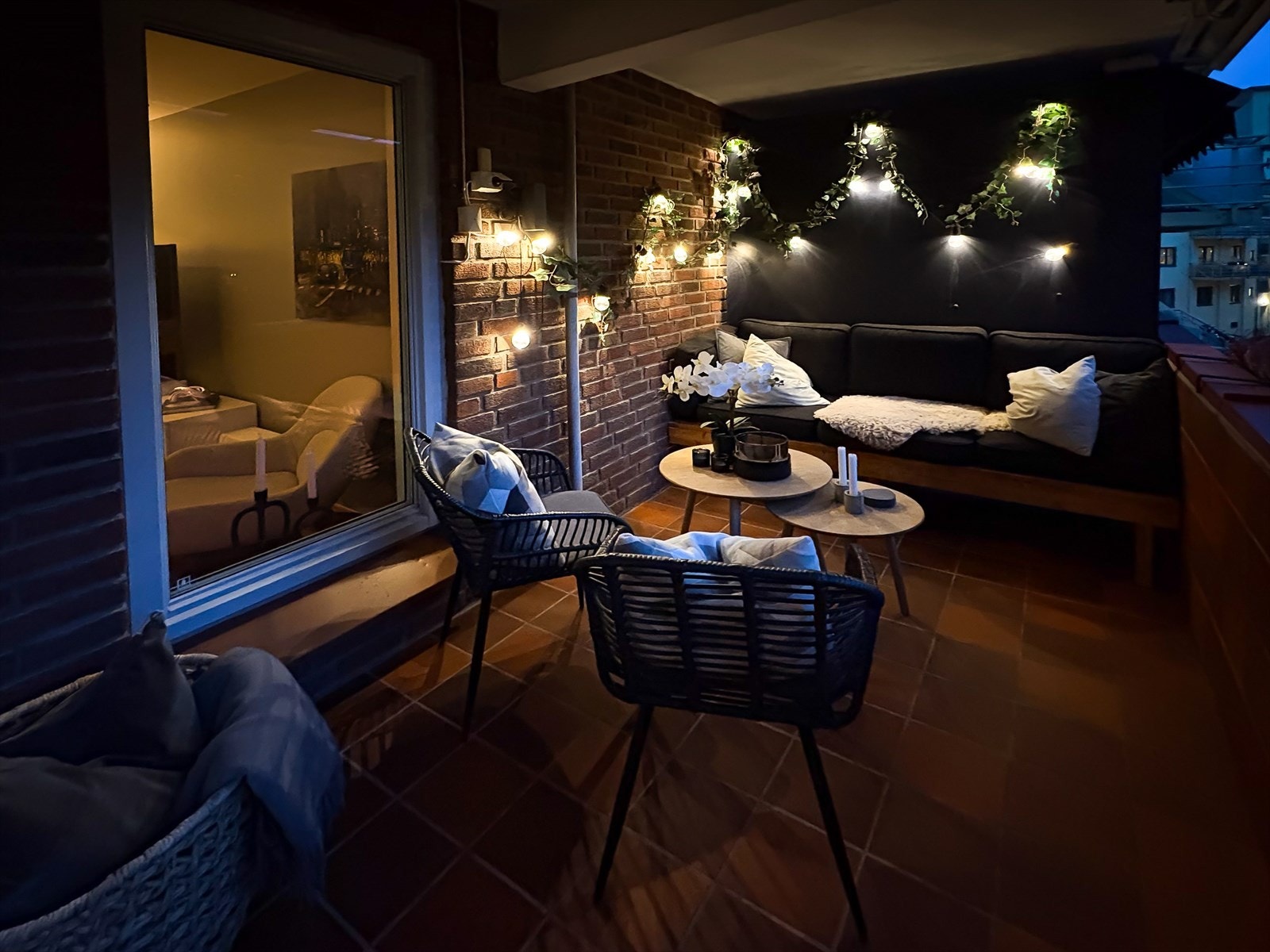 Selgers stemningsbilde fra balkongen. Galleribilde