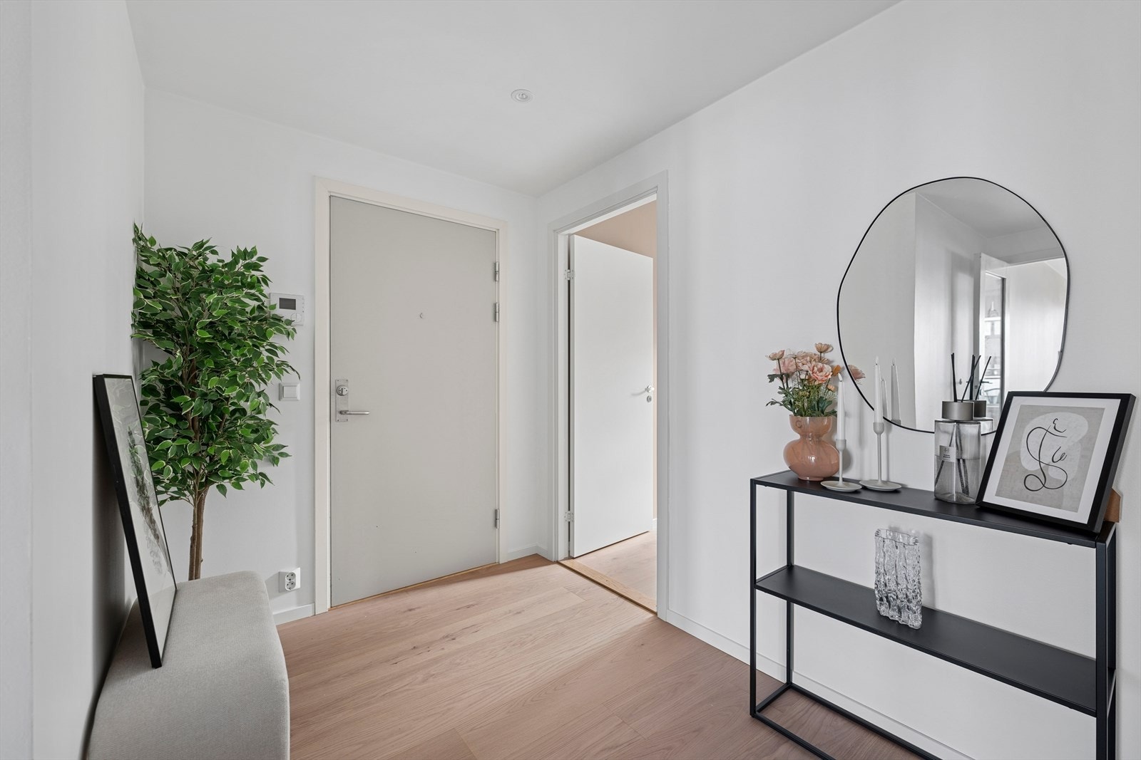 Romslig entré/hall Galleribilde