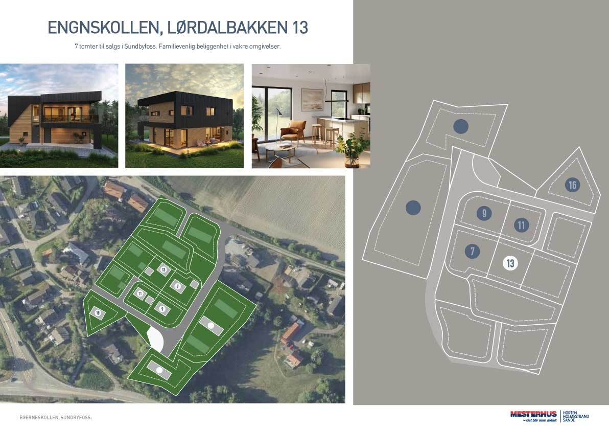 Lørdalbakken 13 - Pris 1.450.000;- Areal ca 663m2