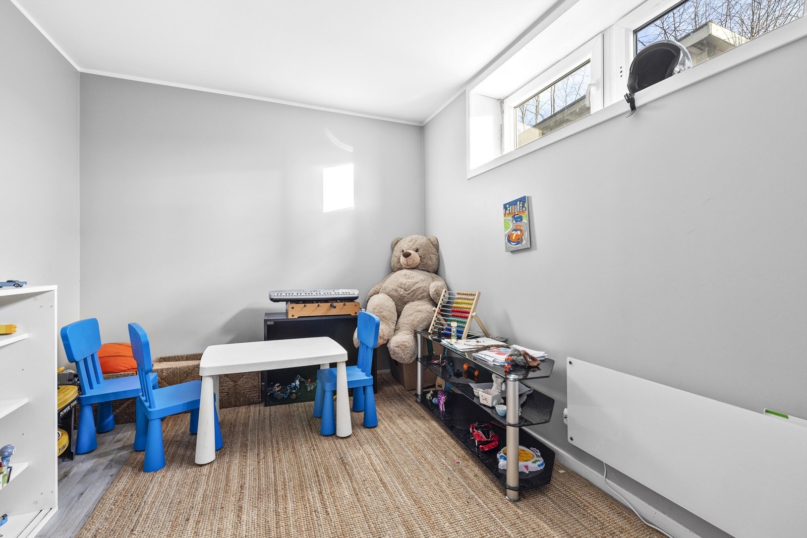 Innredet rom som i dag brukes som lekerom. Galleribilde