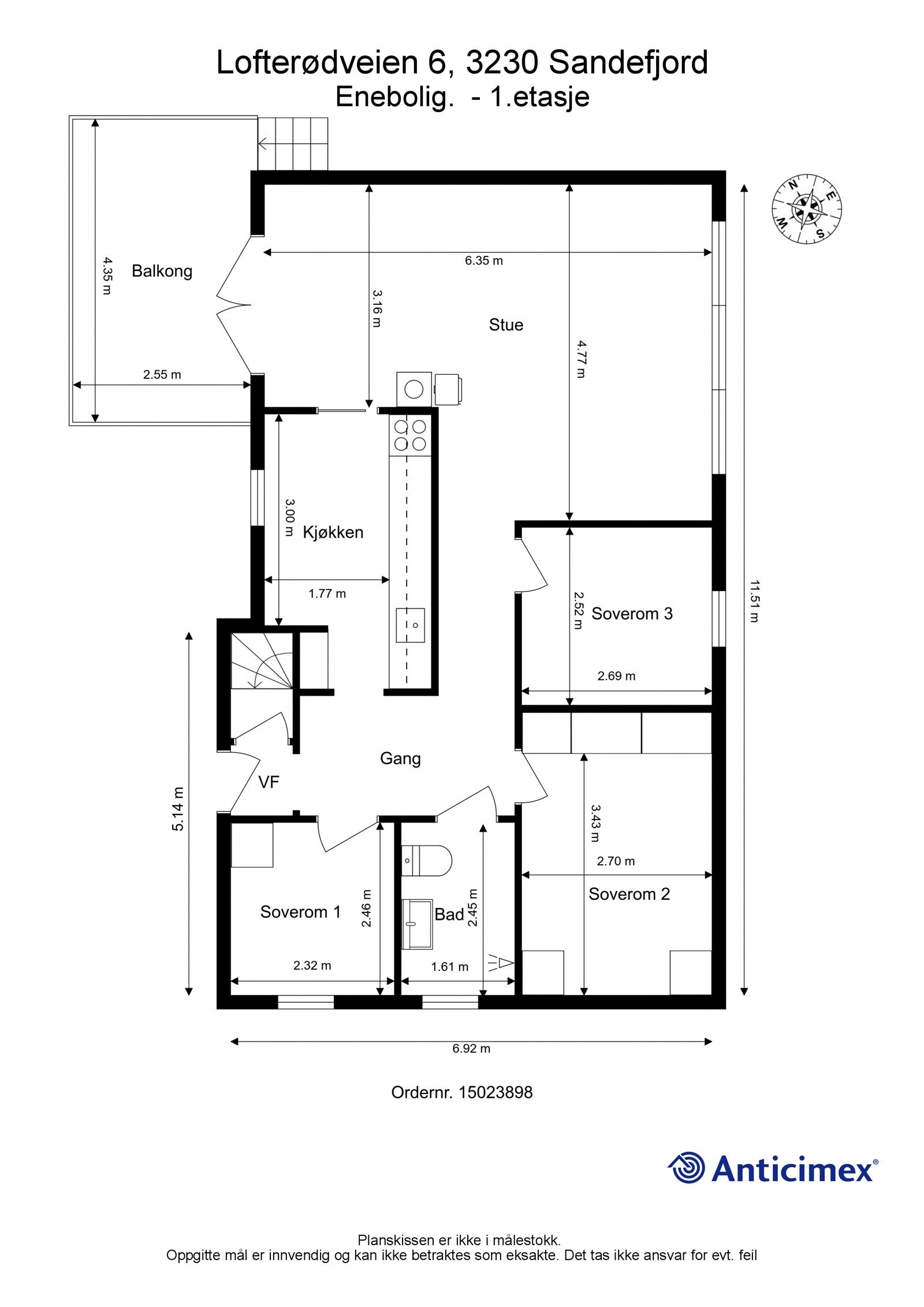 Gjør deg kjent med planløsningen Galleribilde