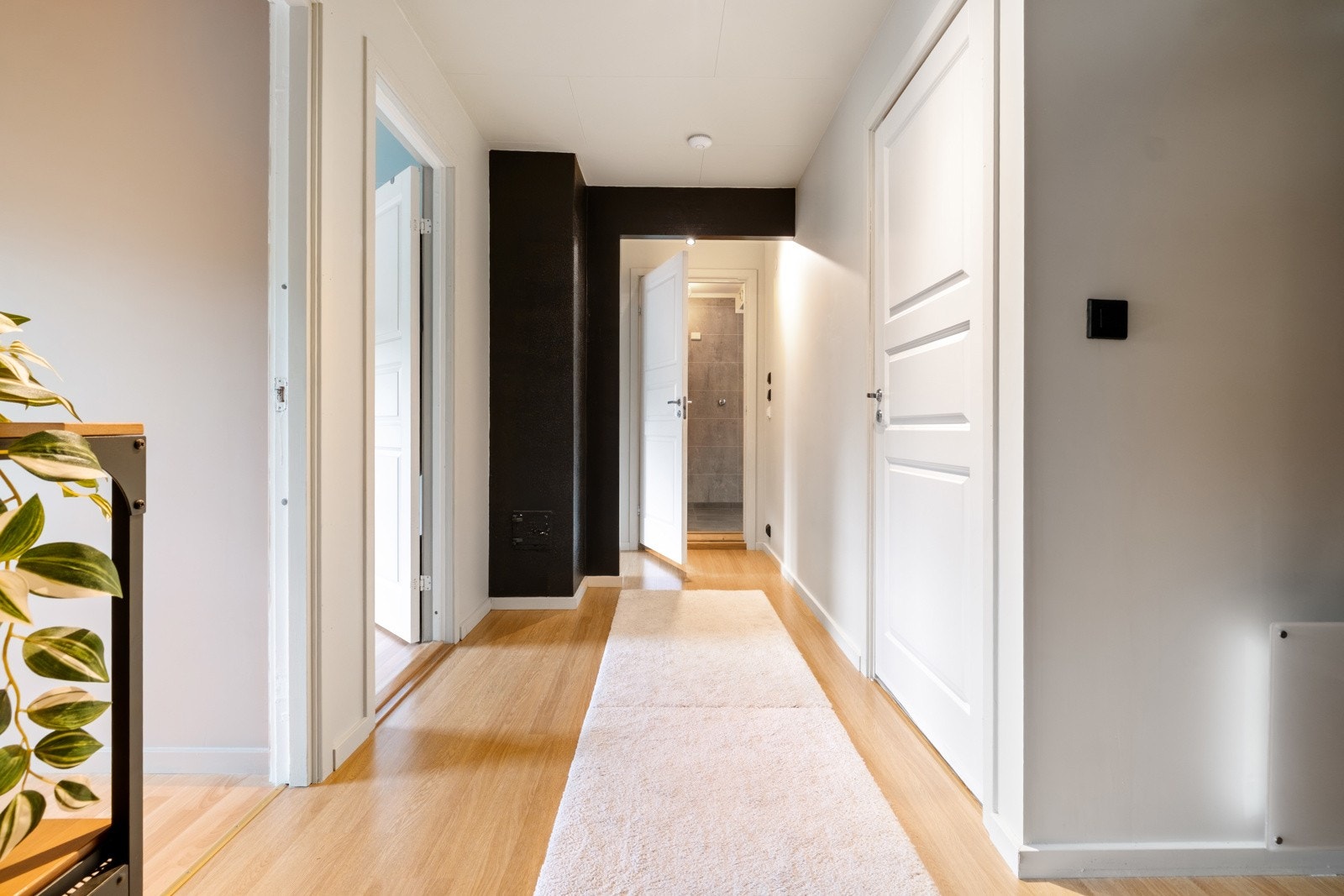 Gangen i underetasjen. Galleribilde