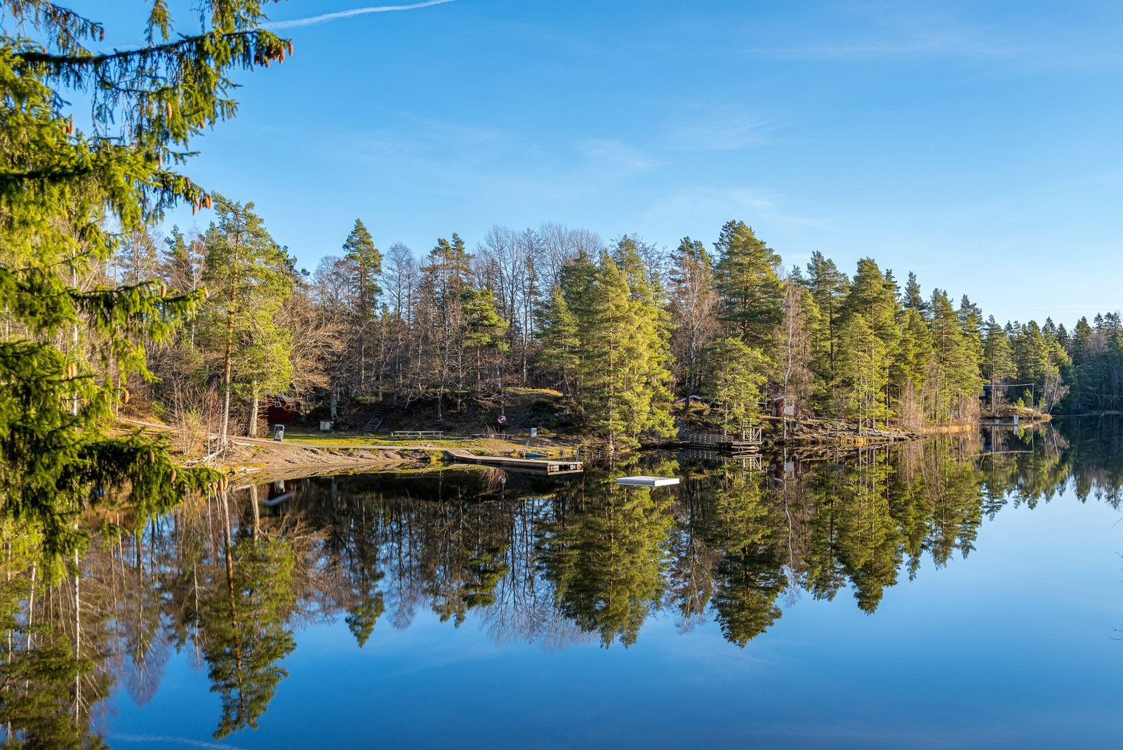 Langevann byr på idylliske omgivelser Galleribilde