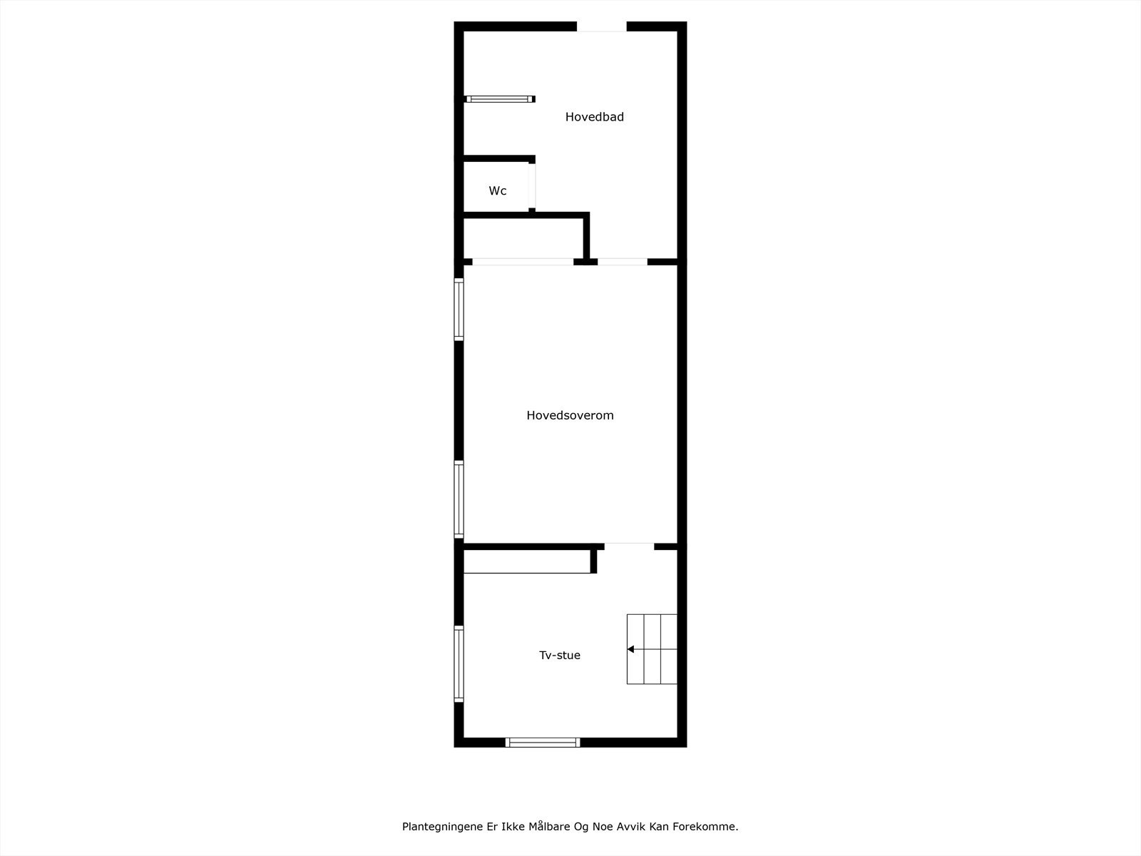 Plantegning 1.-2. etg. Galleribilde