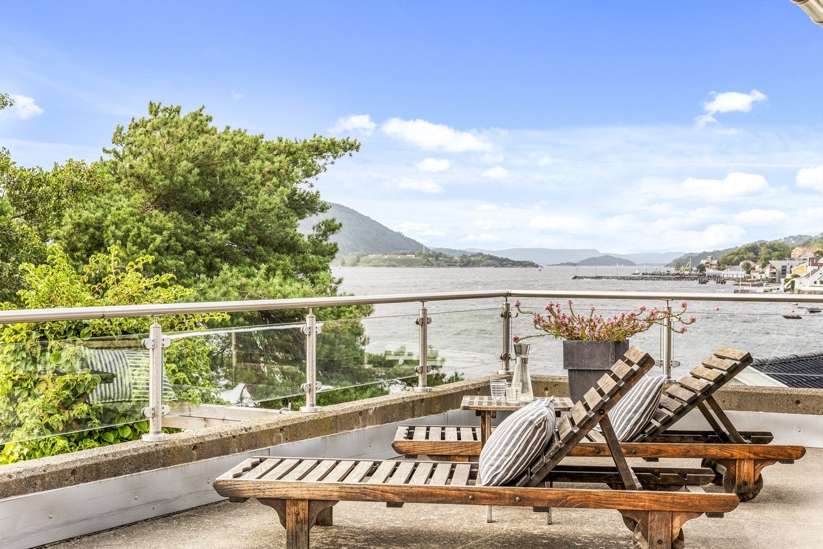 Her kan late dager nytes helt til solnedgang går ned over Oscarsborg og Håøya Galleribilde