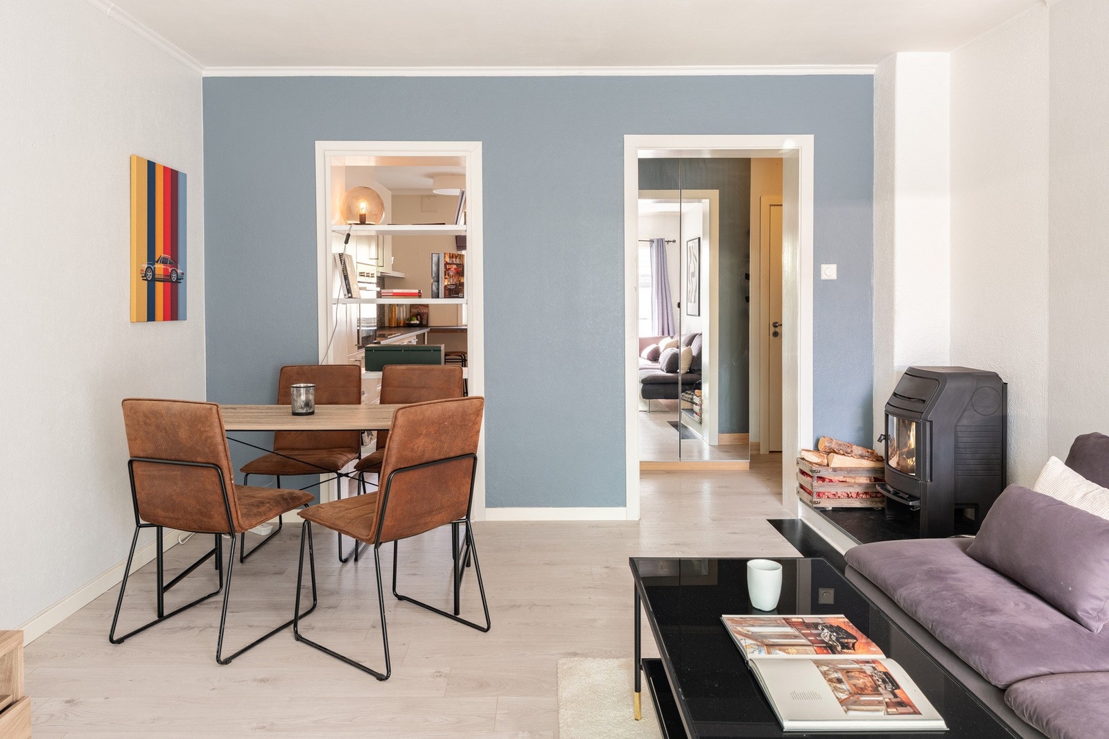 Vedovn gir behagelig varme og fin stemning. Galleribilde