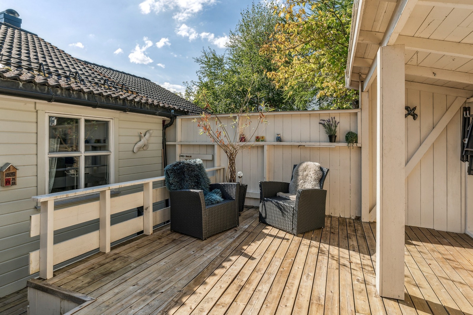 Her har du ingen innsyn fra naboen. Galleribilde