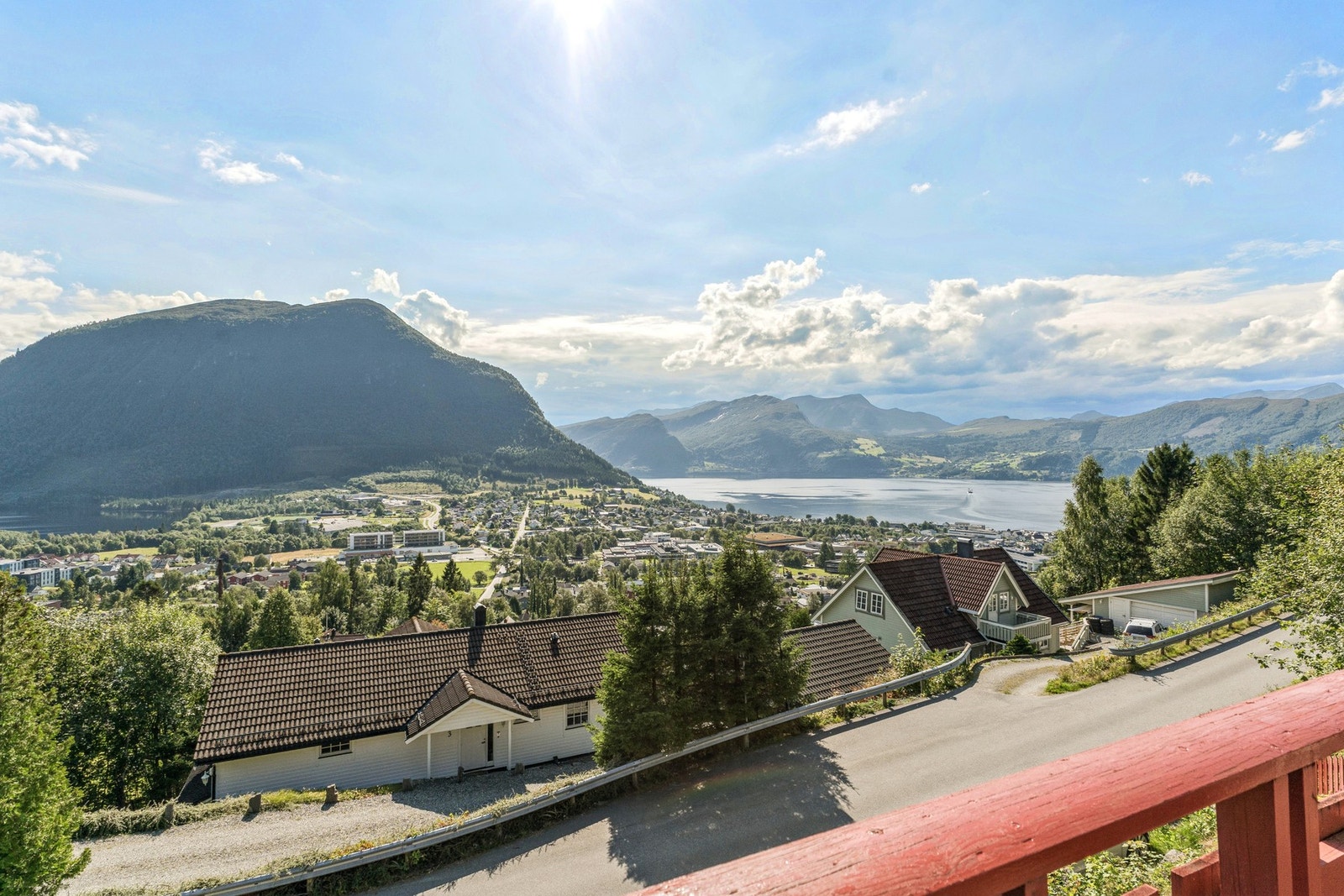 Utsikt fra verandaen! Galleribilde