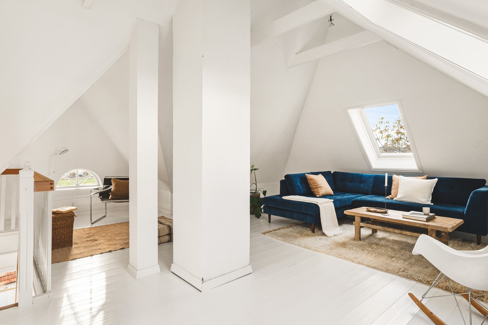 Meget god takhøyde og plass for å innrede i ulike soner. Galleribilde