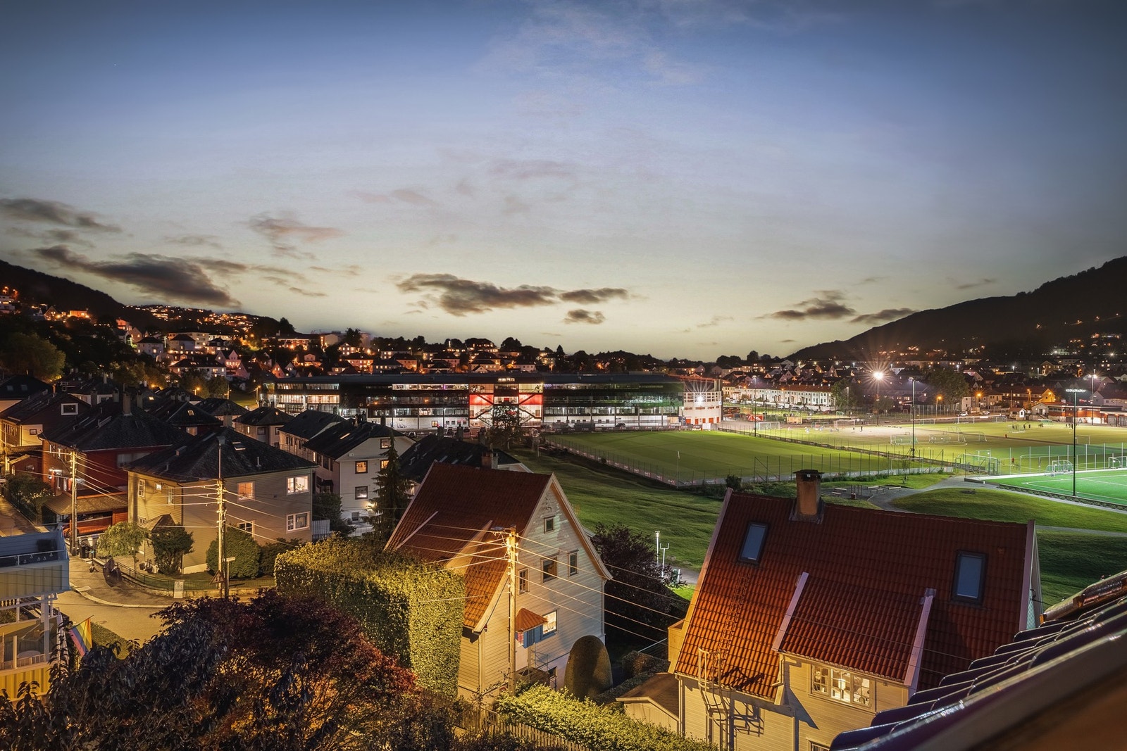 Fantastisk utsikt over nærområdet. Galleribilde