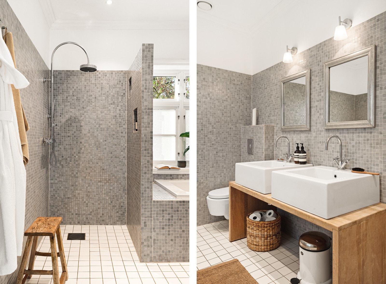 Delikat helfliset og med varmekabler i gulvet. Galleribilde