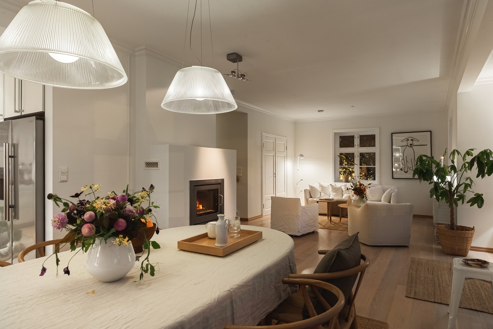 Her kan man enkelt invitere venner og familie til hyggelige sosiale sammenkomster. Galleribilde