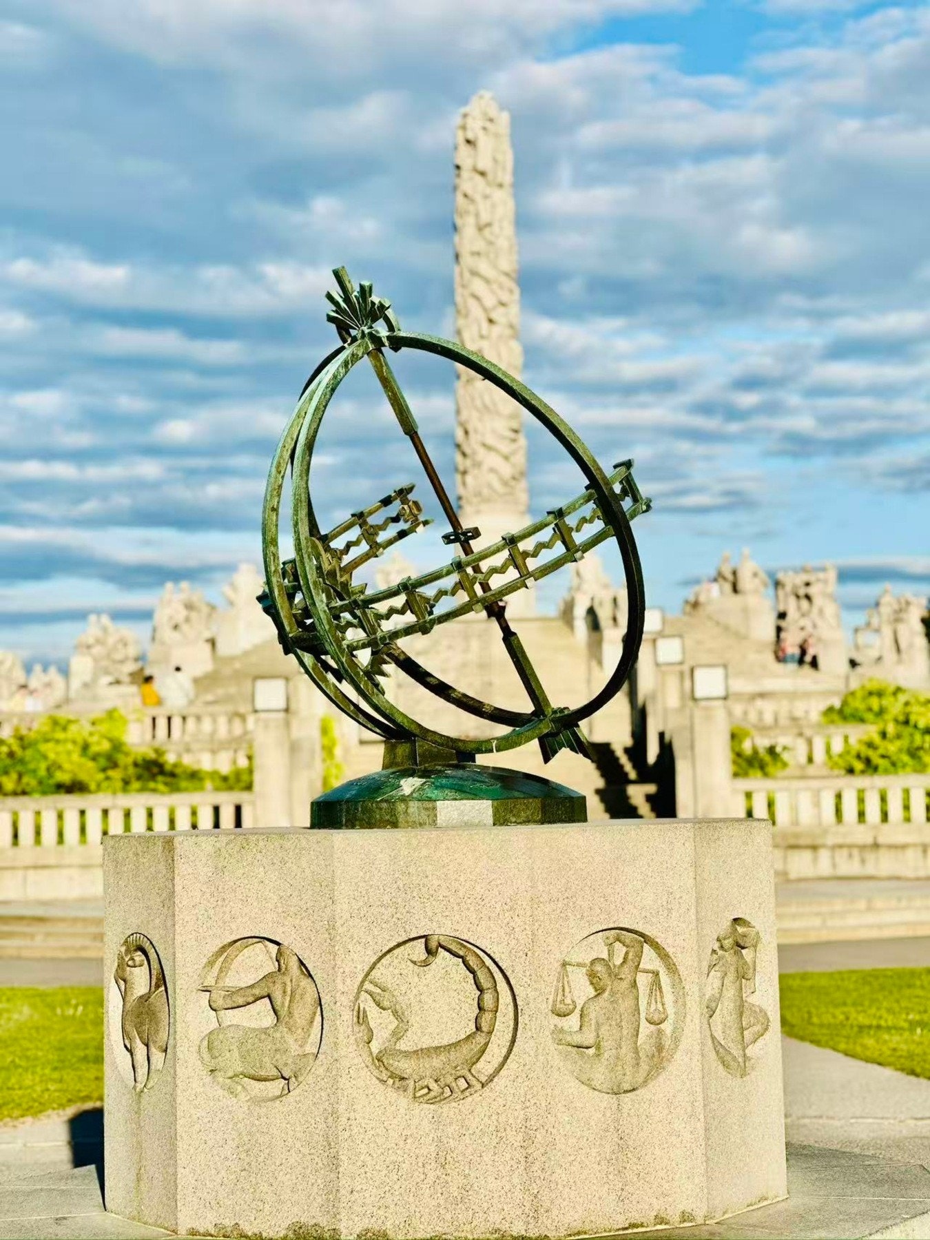 Vigelandsparken. Galleribilde