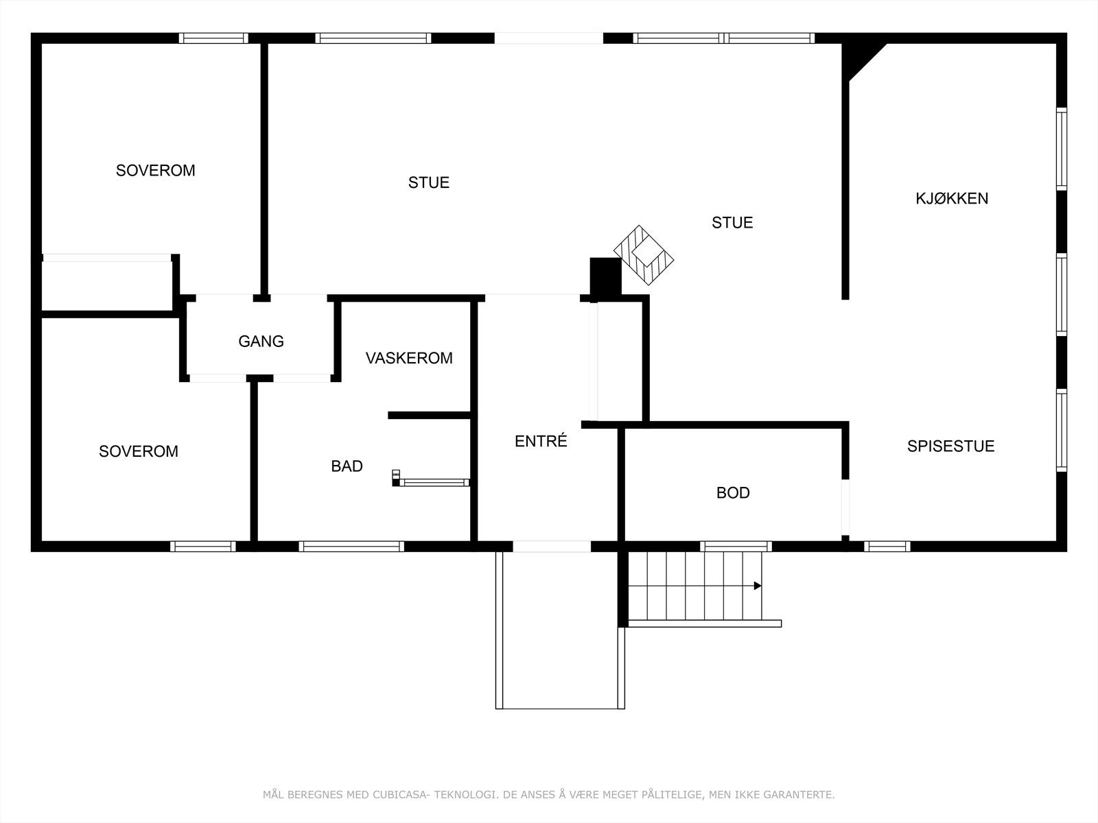 Plantegninger hovedplan Galleribilde