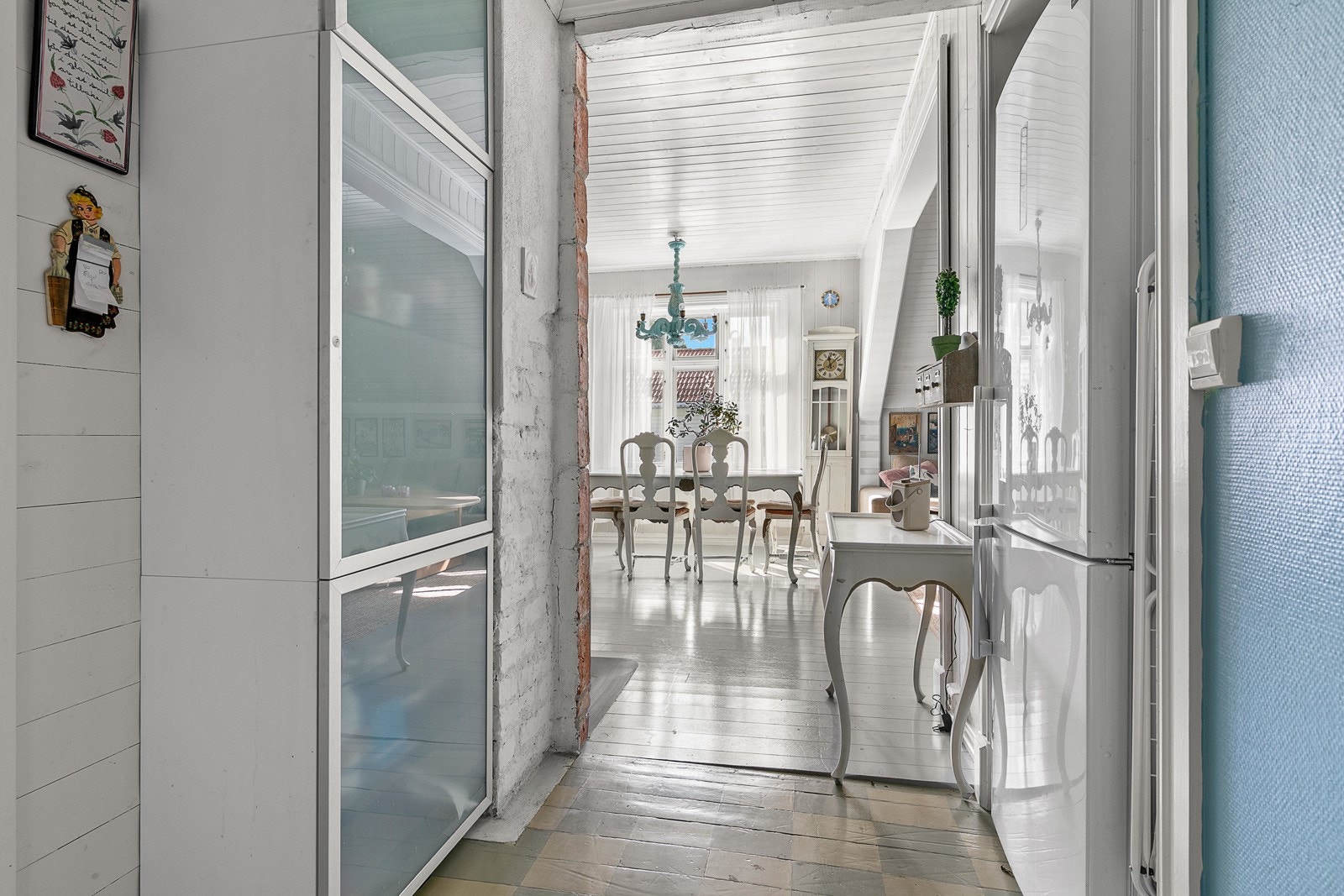 Fra kjøkken mot stuen Galleribilde