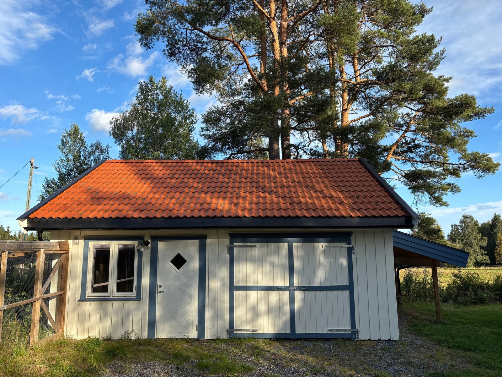 Uthuset er nytt fra grunnen, i samme koselige 50-talls stil som det gamle. Galleribilde
