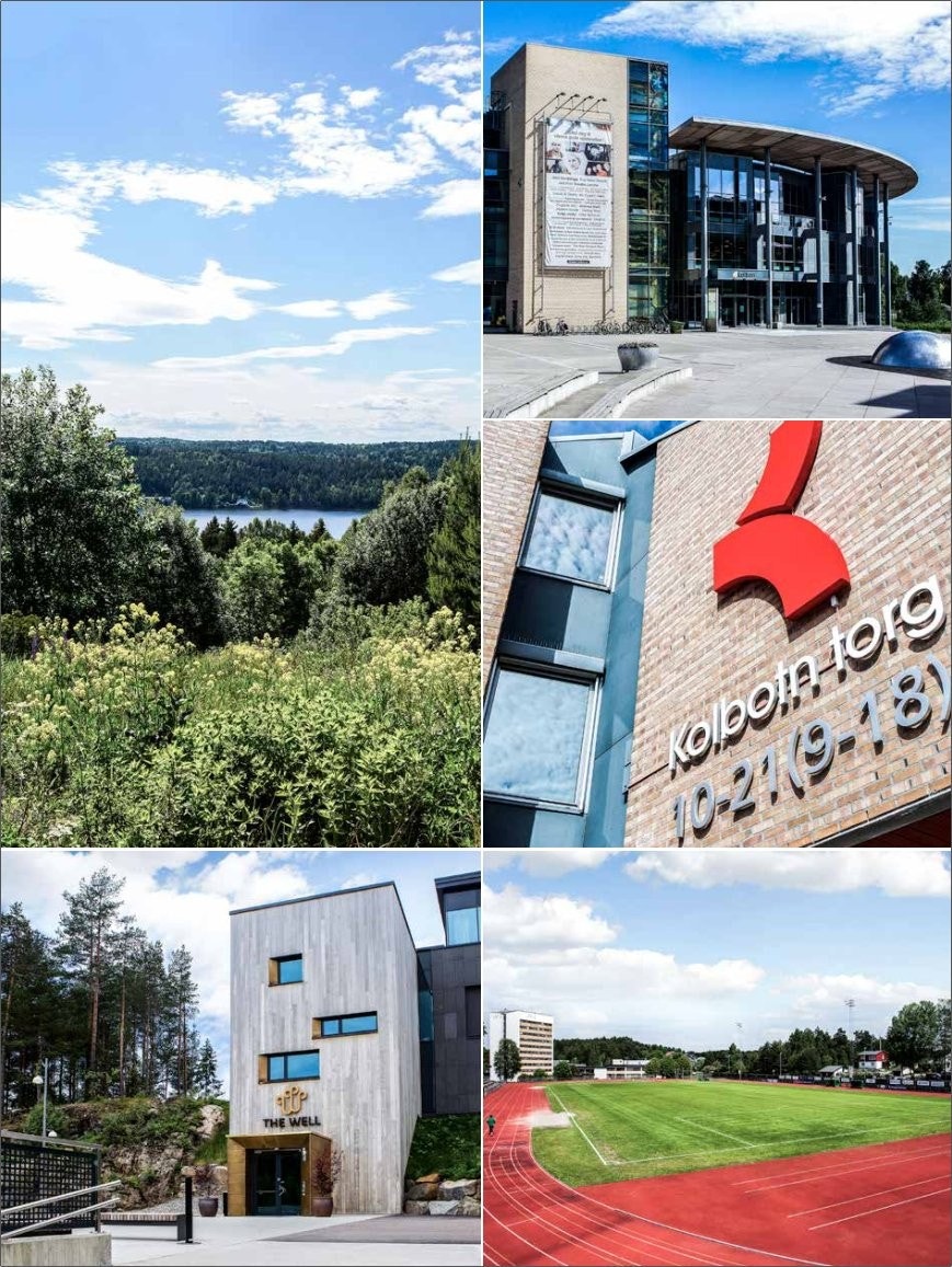 Kolbotn Torg, Kolben kulturhus, The Well spa og velvære Galleribilde