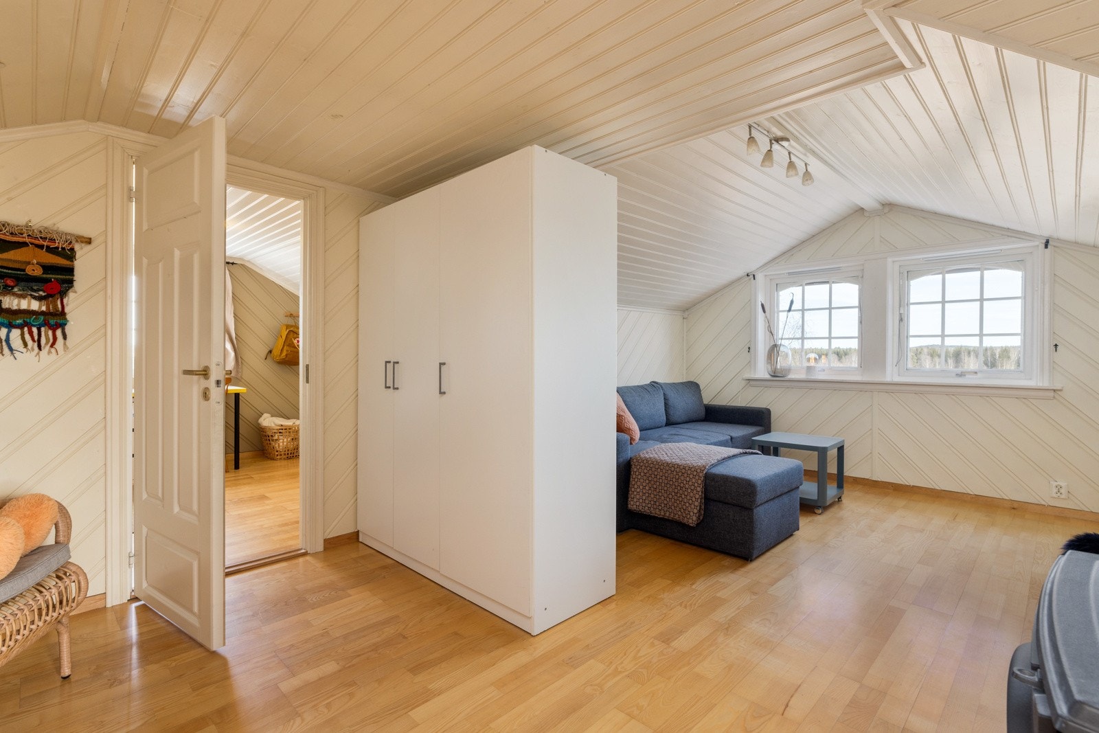 Her er det loftstue. Galleribilde