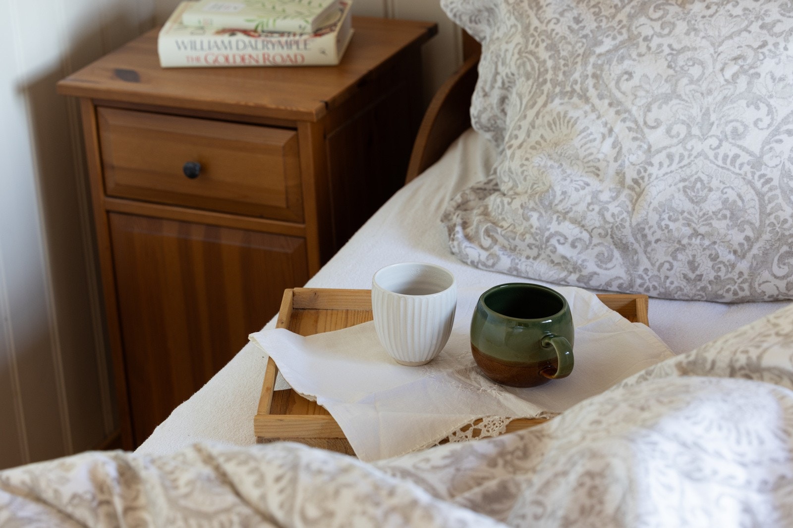 Her kan du starte dagen med en kaffe på senga. Galleribilde