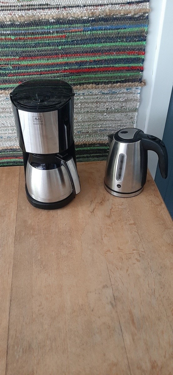Kaffetrakter og vannkoker Galleribilde