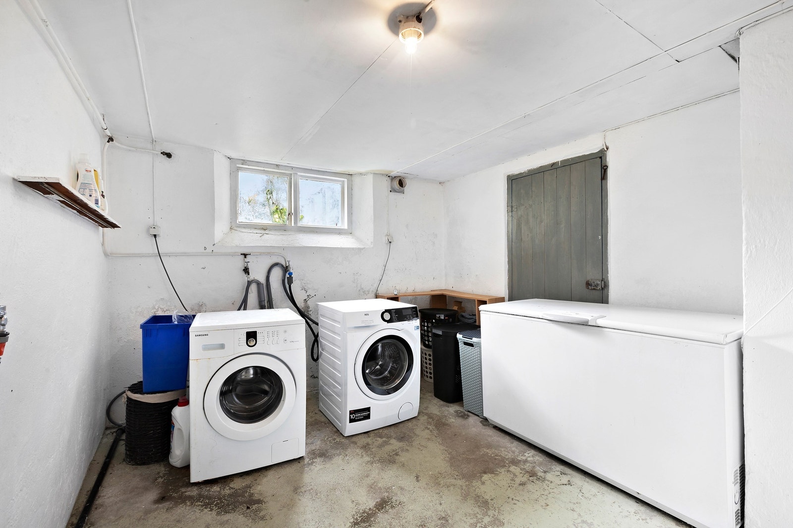 Vaskerom i kjeller er sameiets fellesareal Galleribilde