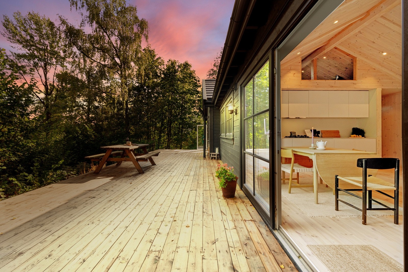 Stor terrasse på hele 46 kvm. Galleribilde